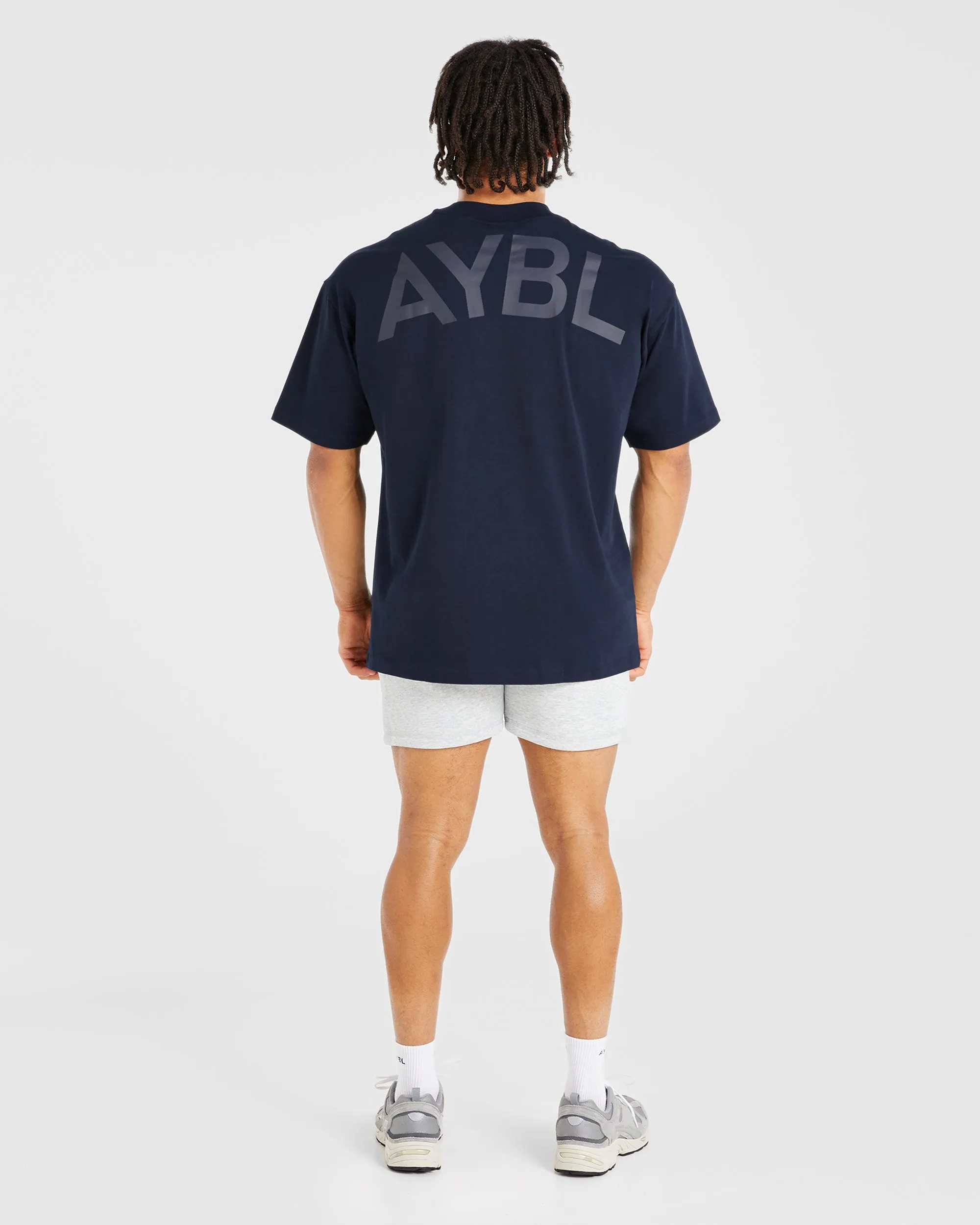 Essential Oversized T Shirt - Navy sold by AYBL product image thumbnail 3