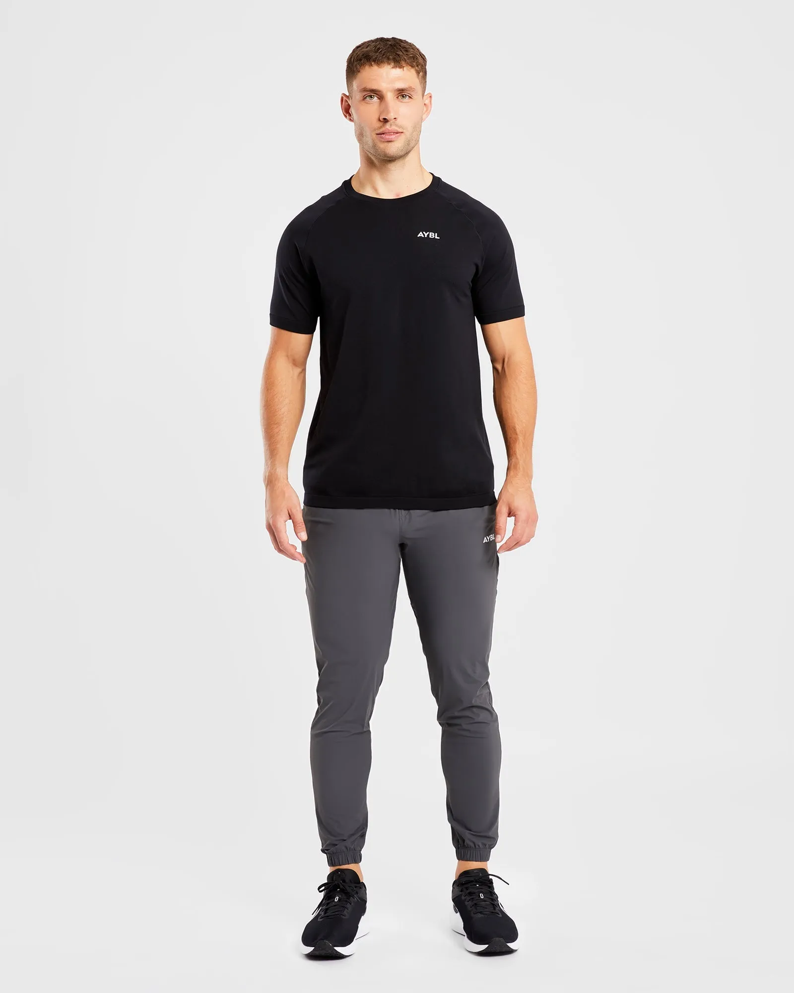 Ascend Seamless T Shirt - Black sold by AYBL product image thumbnail 3