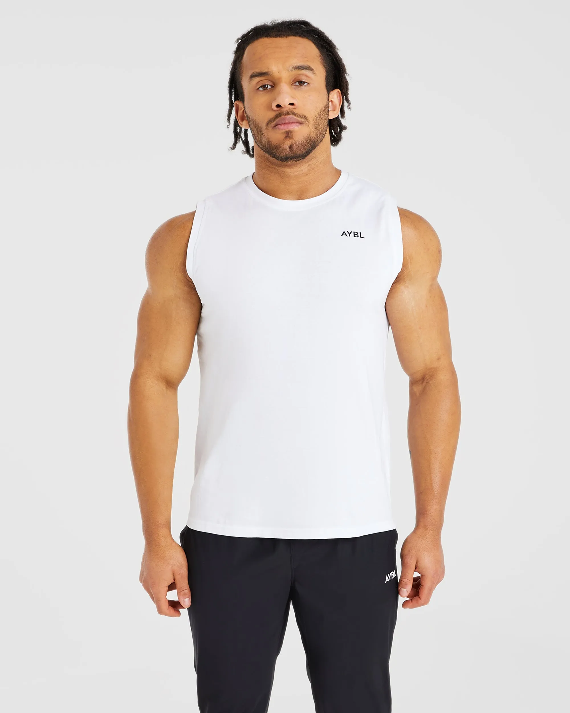 Essential Tank - White sold by AYBL
