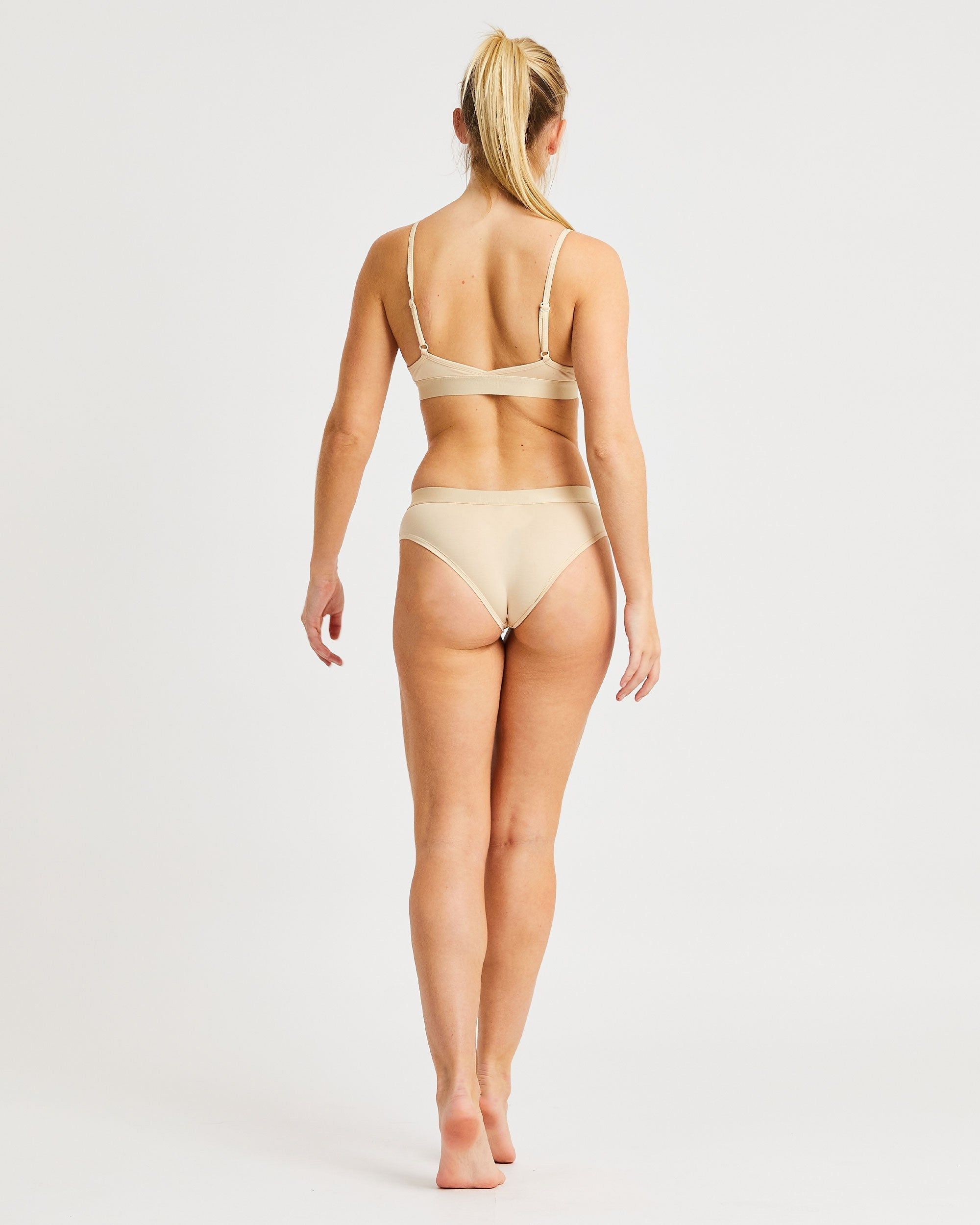 Cotton Bra - Nude sold by AYBL product image thumbnail 4