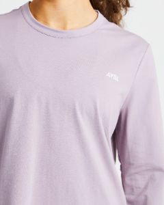 Everyday Relaxed Long Sleeve T Shirt - Muted Mauve sold by AYBL