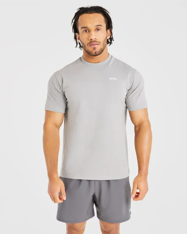 Essential T Shirt - Misty sold by AYBL