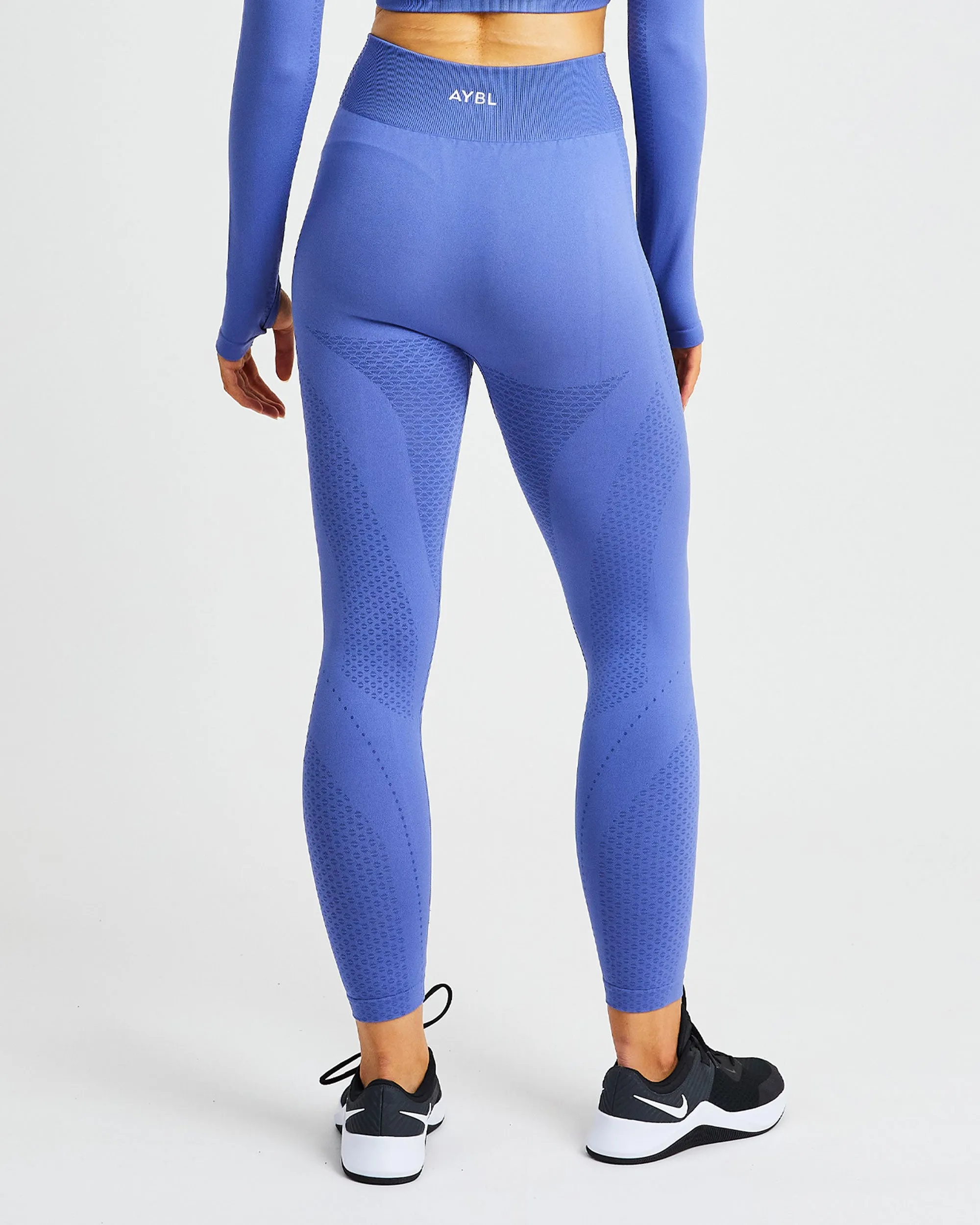 Ignite Seamless Leggings - Flame Blue sold by AYBL product image thumbnail 2