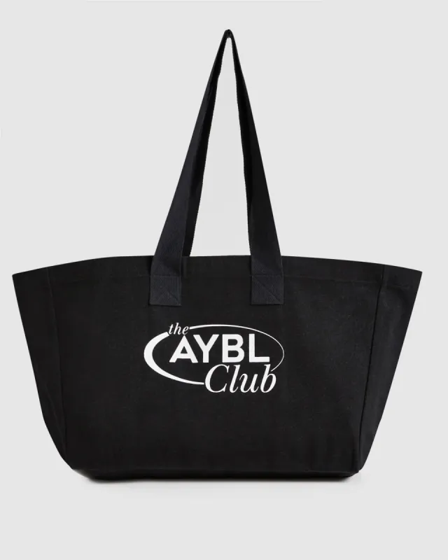 AYBL Club Tote Bag - Black sold by AYBL