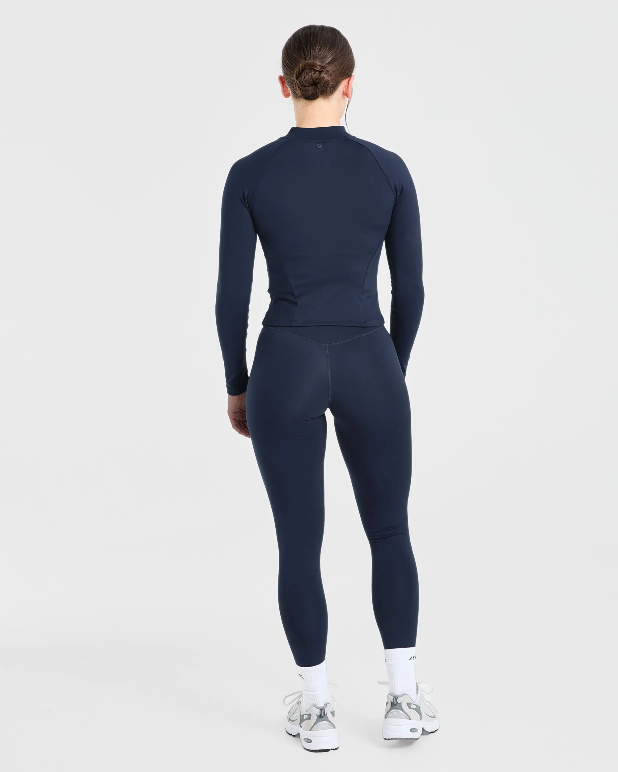 Staple Zip Jacket - Navy sold by AYBL product image thumbnail 4