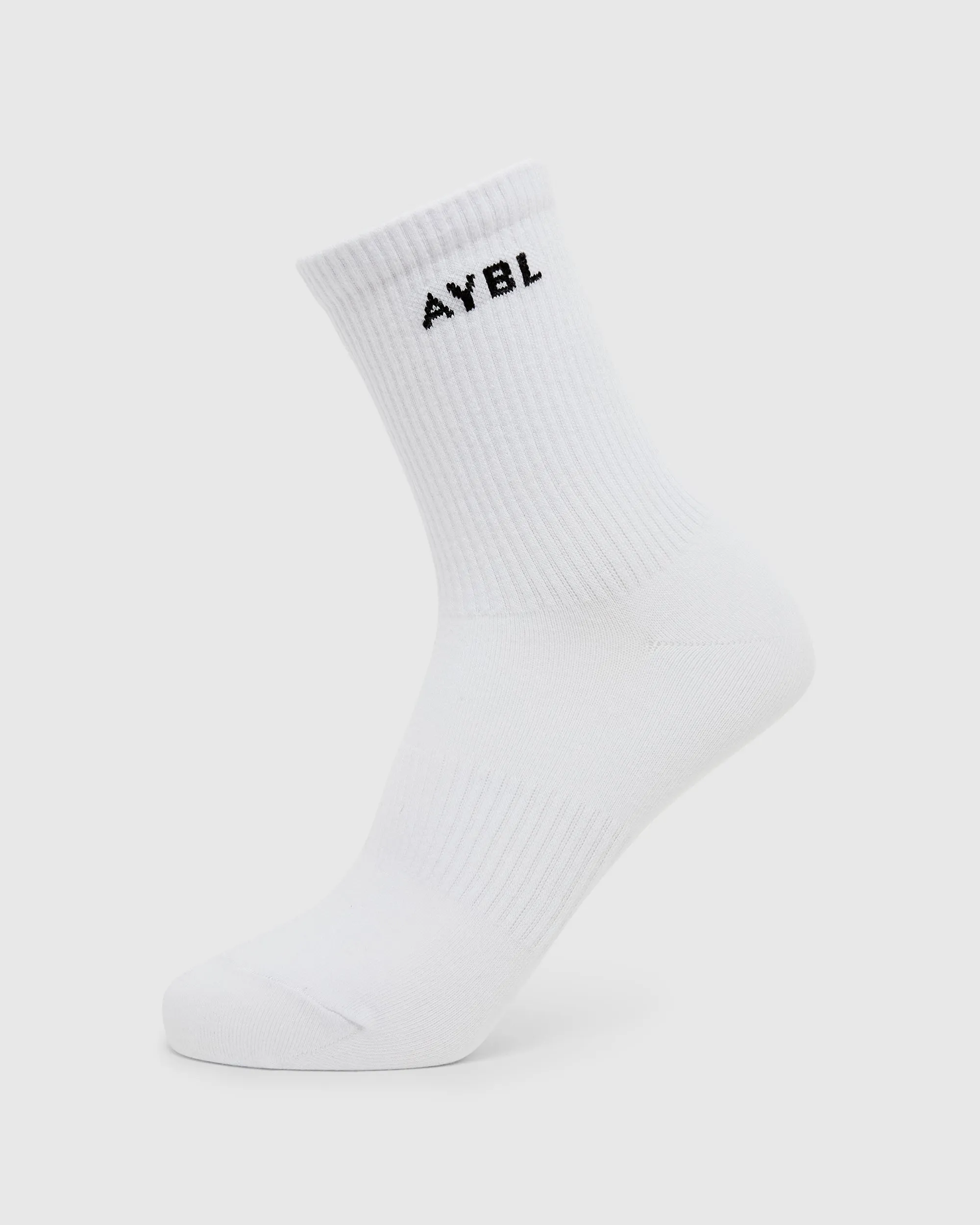 Everyday Crew Socks (3 Pack) - Black/White/Grey sold by AYBL product image thumbnail 2