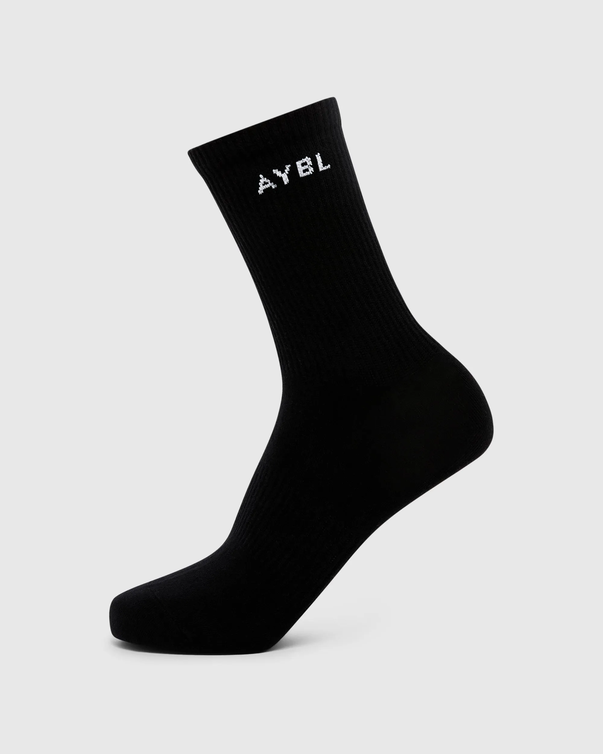 Everyday Crew Socks (3 Pack) - Black/White/Grey sold by AYBL product image thumbnail 3