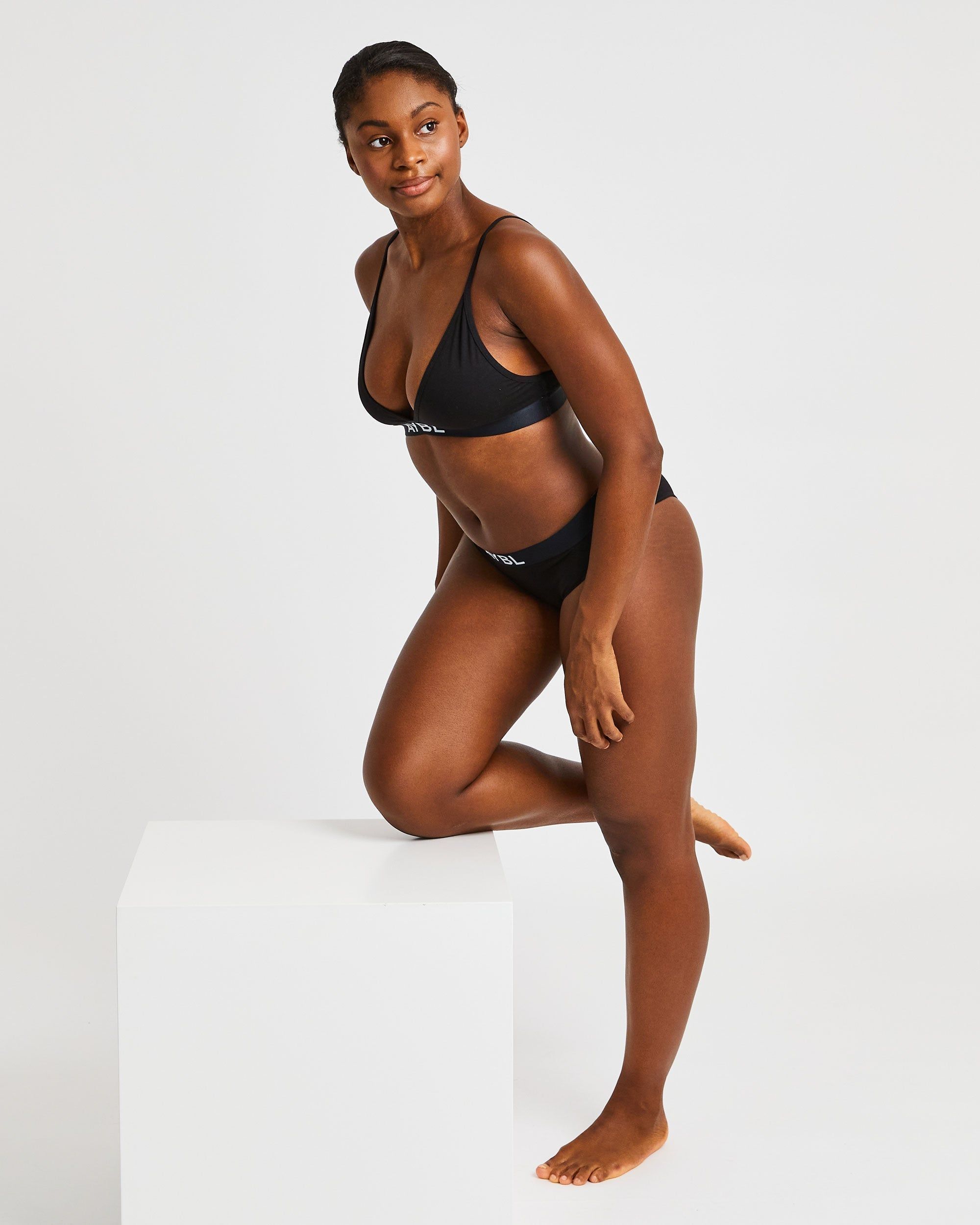 Cotton Bra - Black sold by AYBL product image thumbnail 8