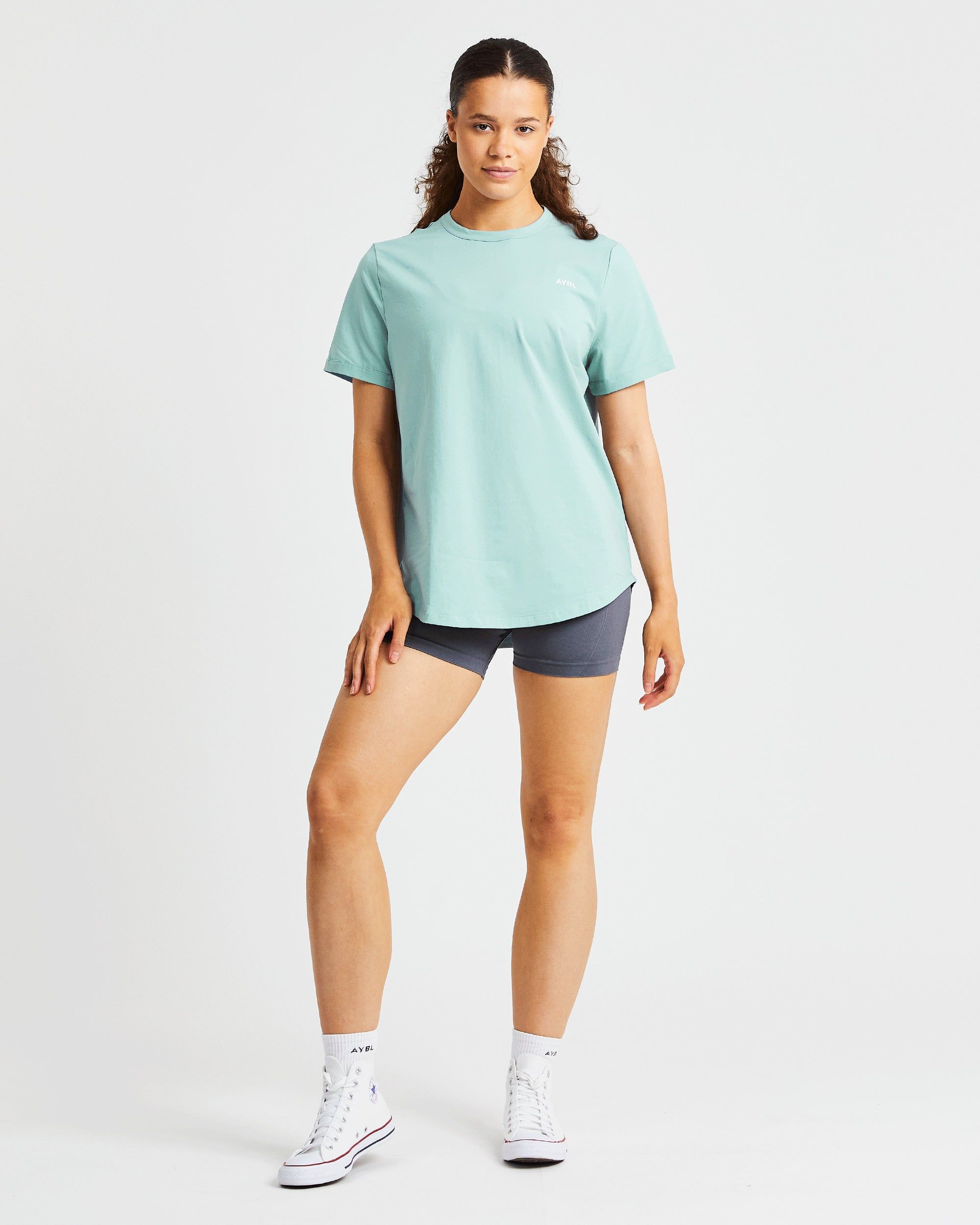 Everyday Relaxed T Shirt - Soft Sage sold by AYBL product image thumbnail 3