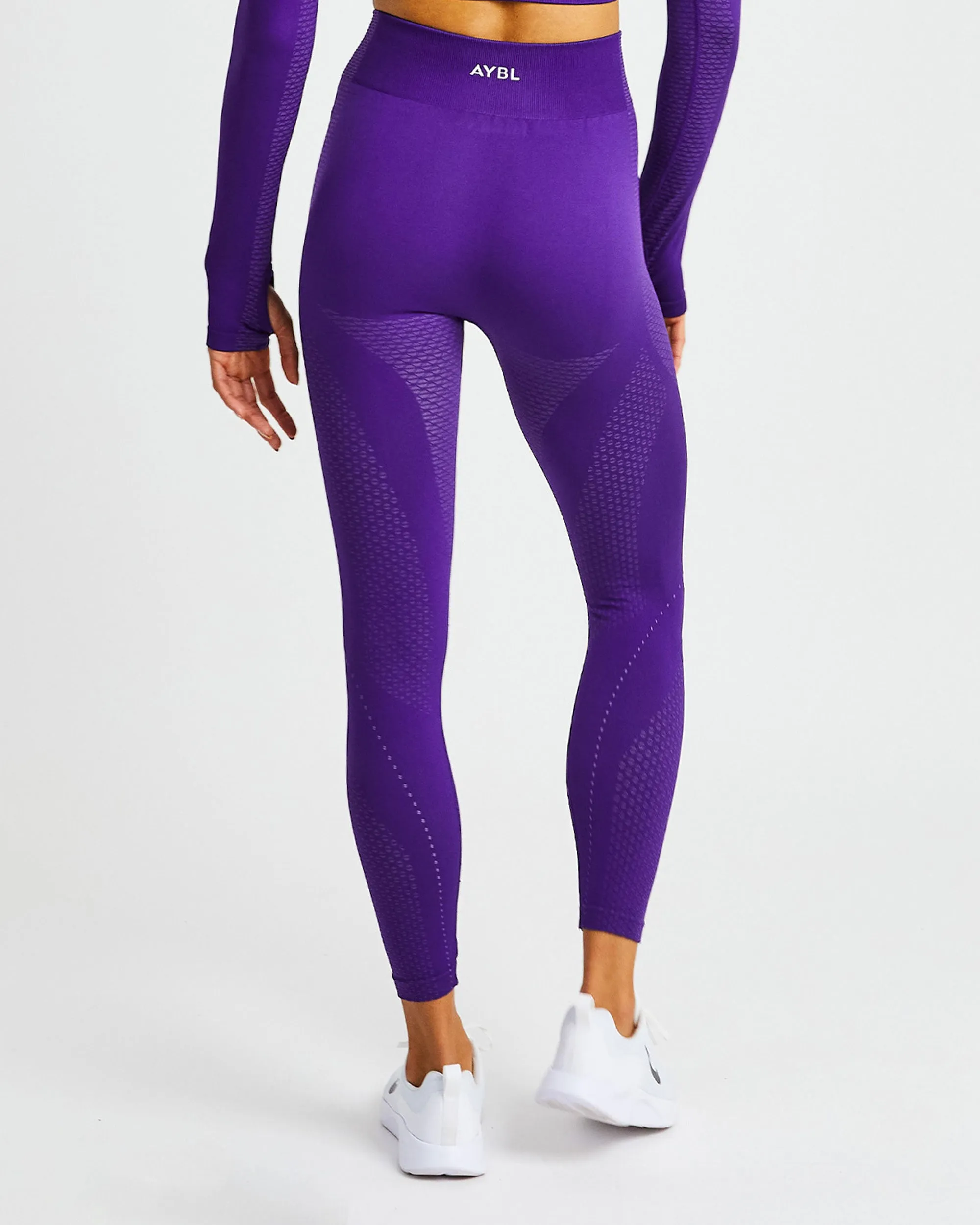 Ignite Seamless Leggings - Electric Purple sold by AYBL product image thumbnail 2
