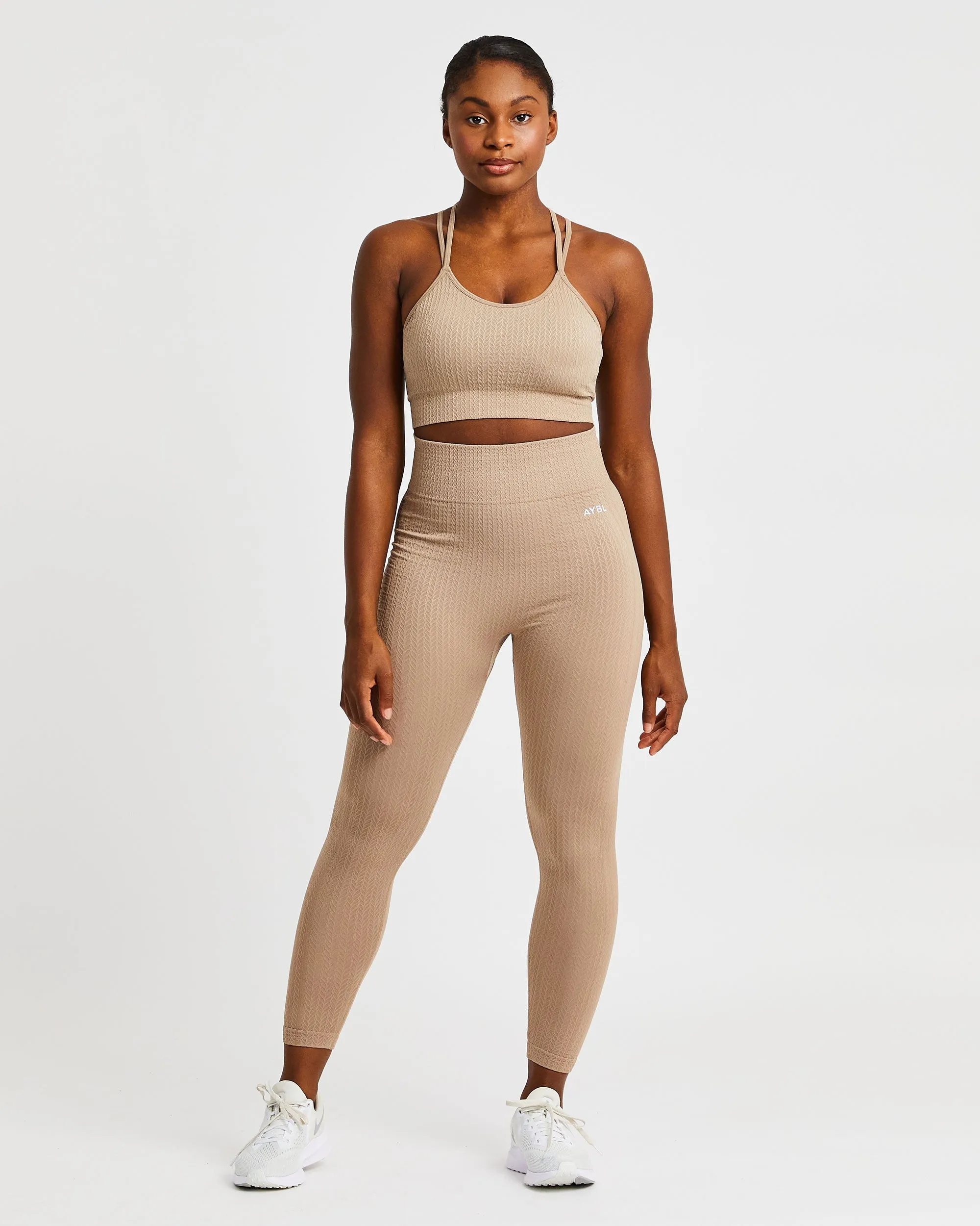 Luxe Seamless Leggings - Mocha sold by AYBL product image thumbnail 3