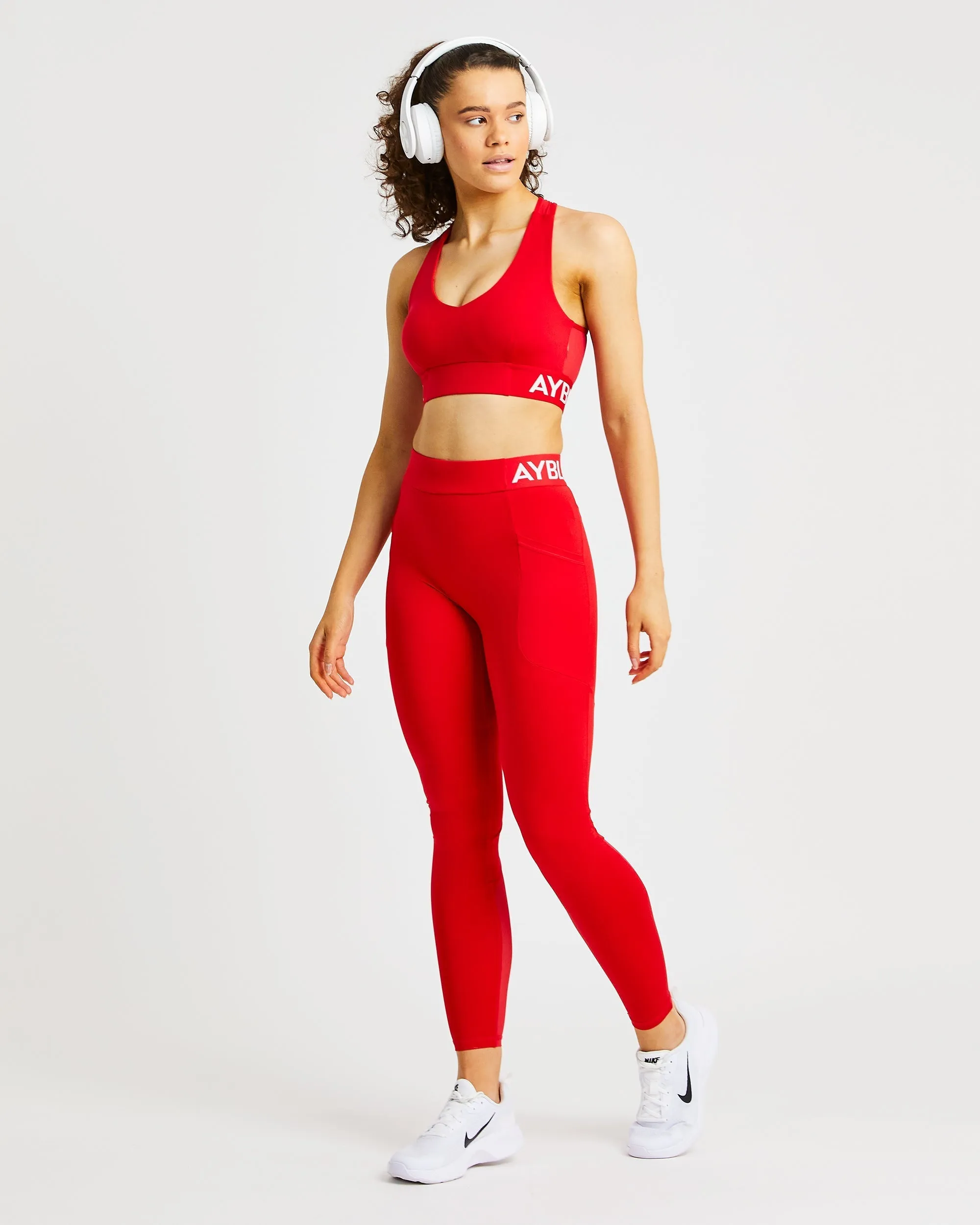 Training Leggings - Red sold by AYBL product image thumbnail 5