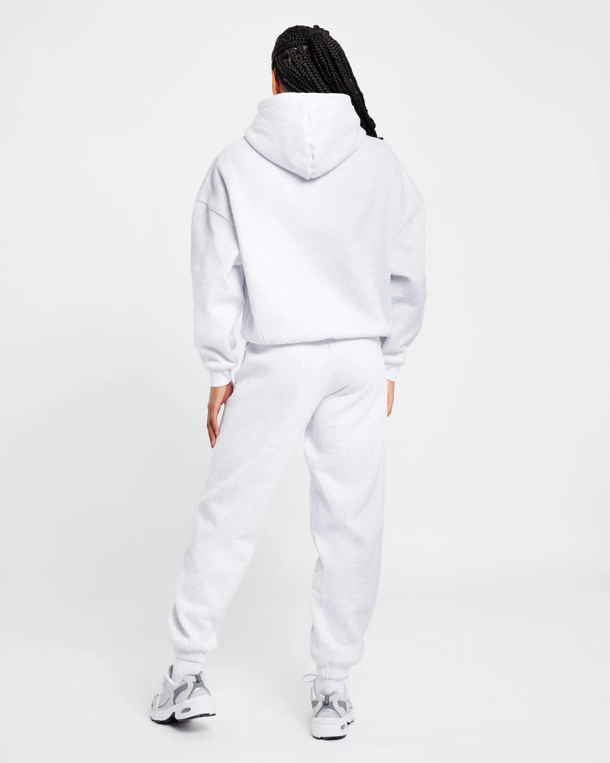 Varsity Oversized Joggers - Heather Grey sold by AYBL product image thumbnail 4