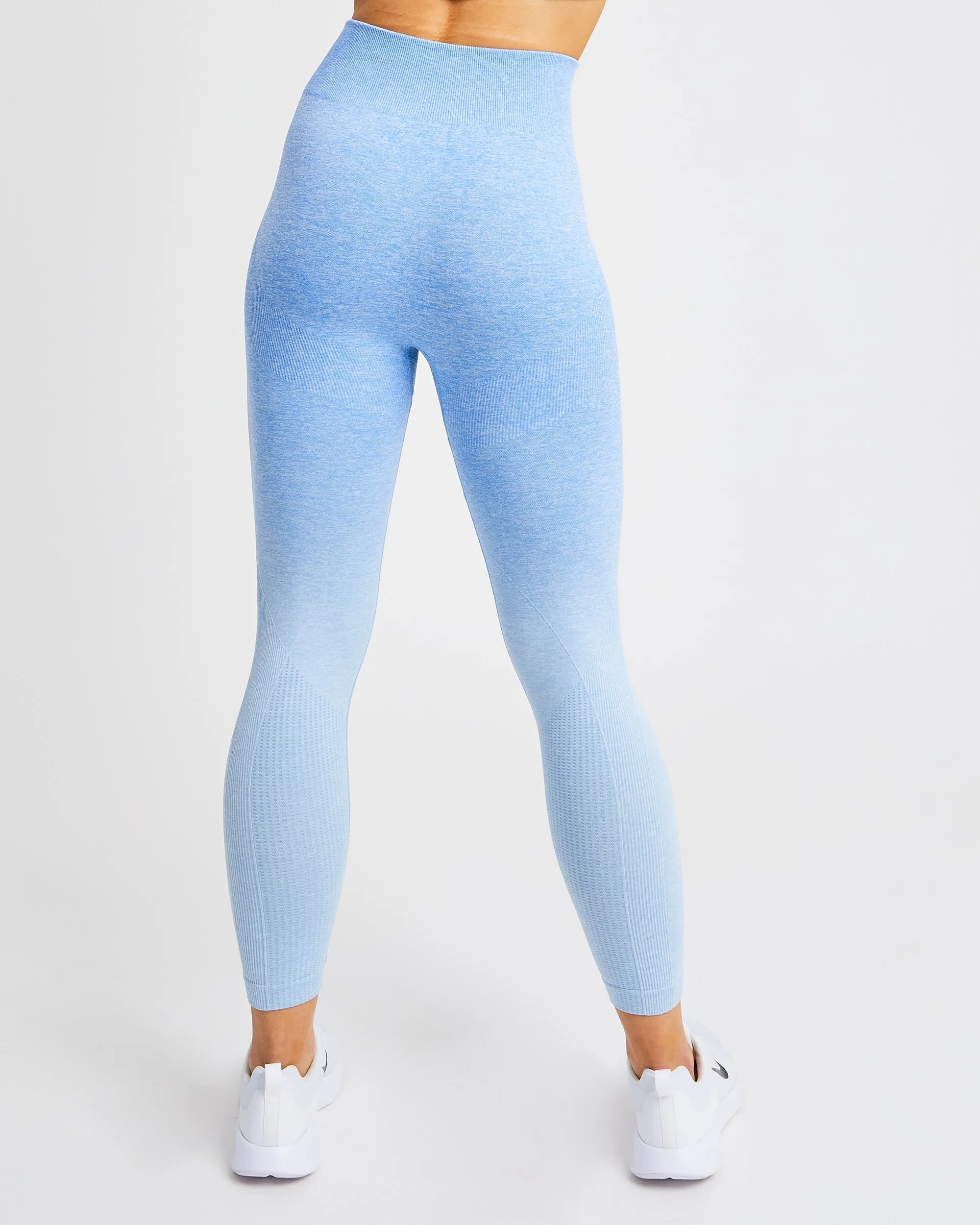Pulse Ombré Seamless Leggings - Sky Blue sold by AYBL product image thumbnail 2