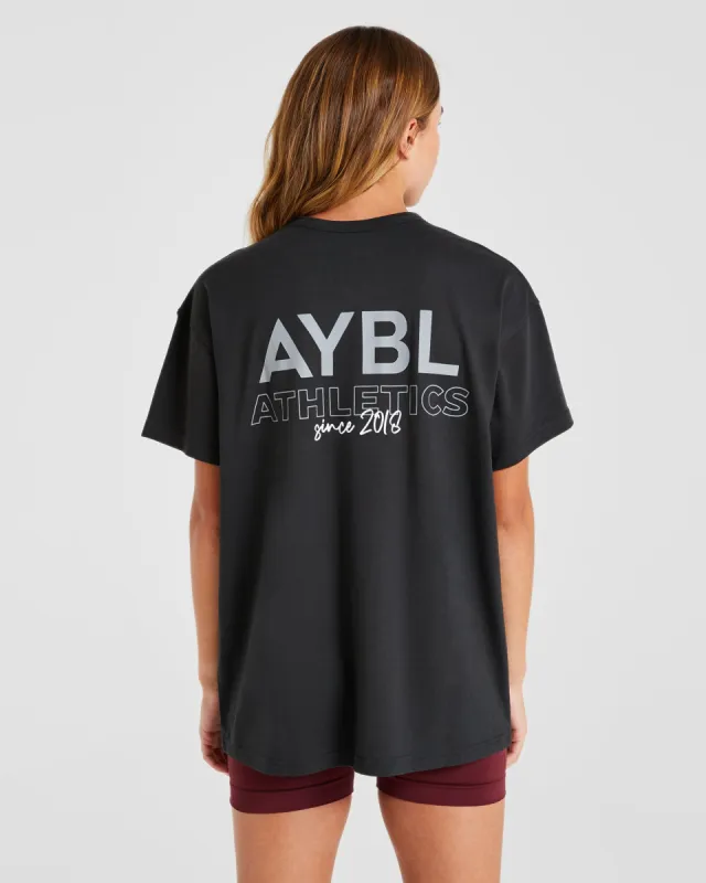 AYBL Athletics Oversized T Shirt - Black sold by AYBL