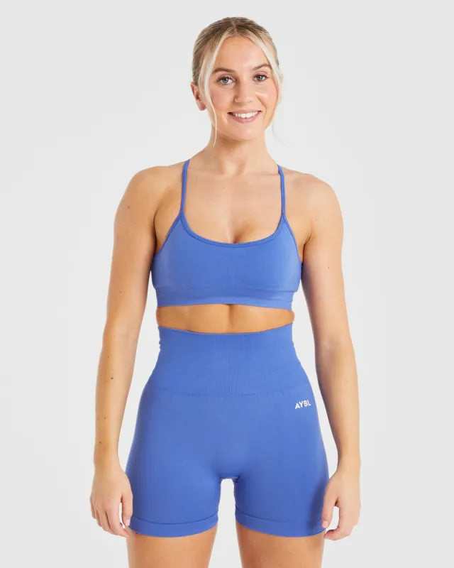 Empower Seamless Sports Bra - Cobalt sold by AYBL