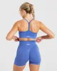 Empower Seamless Sports Bra - Cobalt sold by AYBL