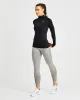 Motion Seamless 1/2 Zip Pullover - Black sold by AYBL