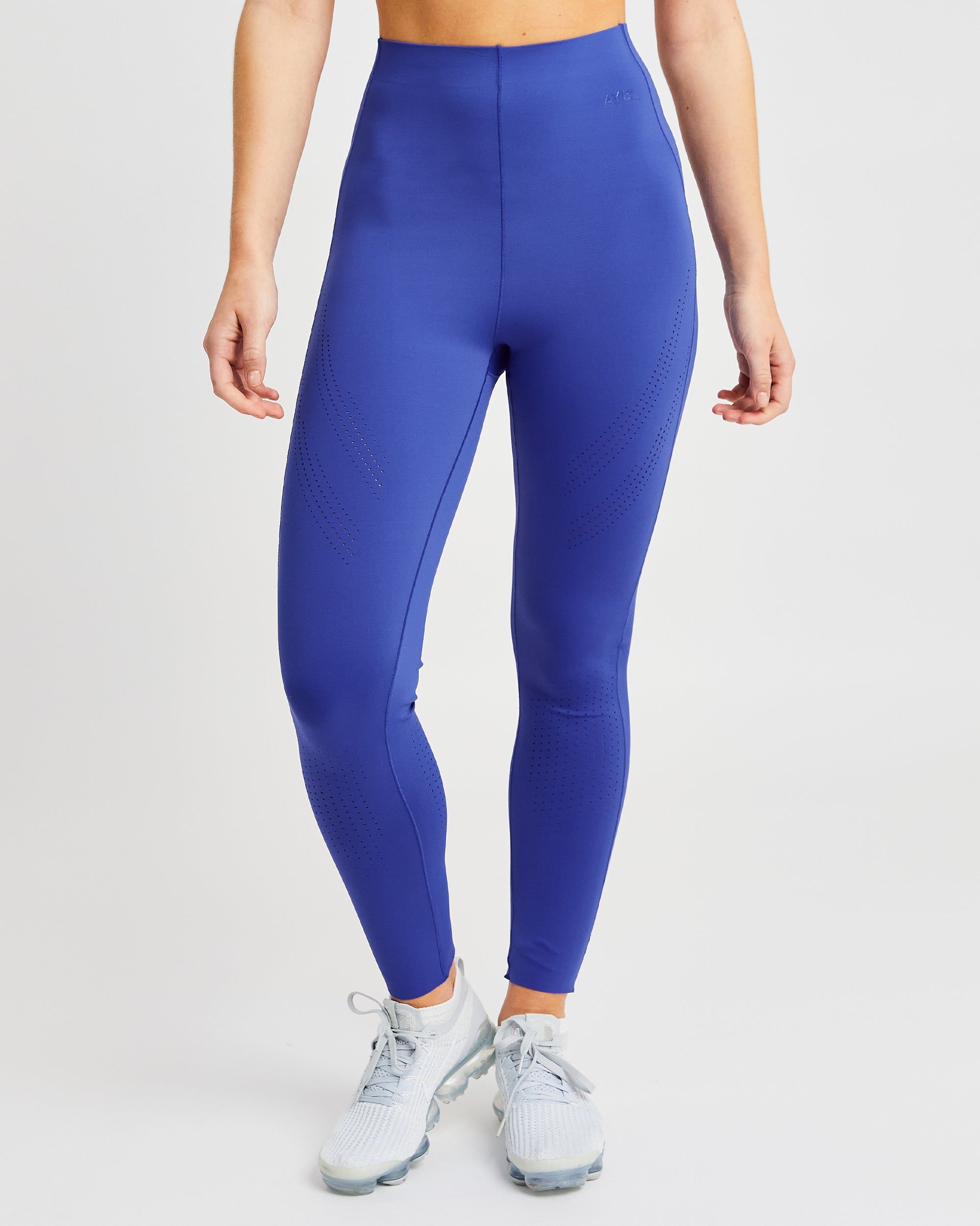 Fusion Leggings Cobalt Blue sold by AYBL