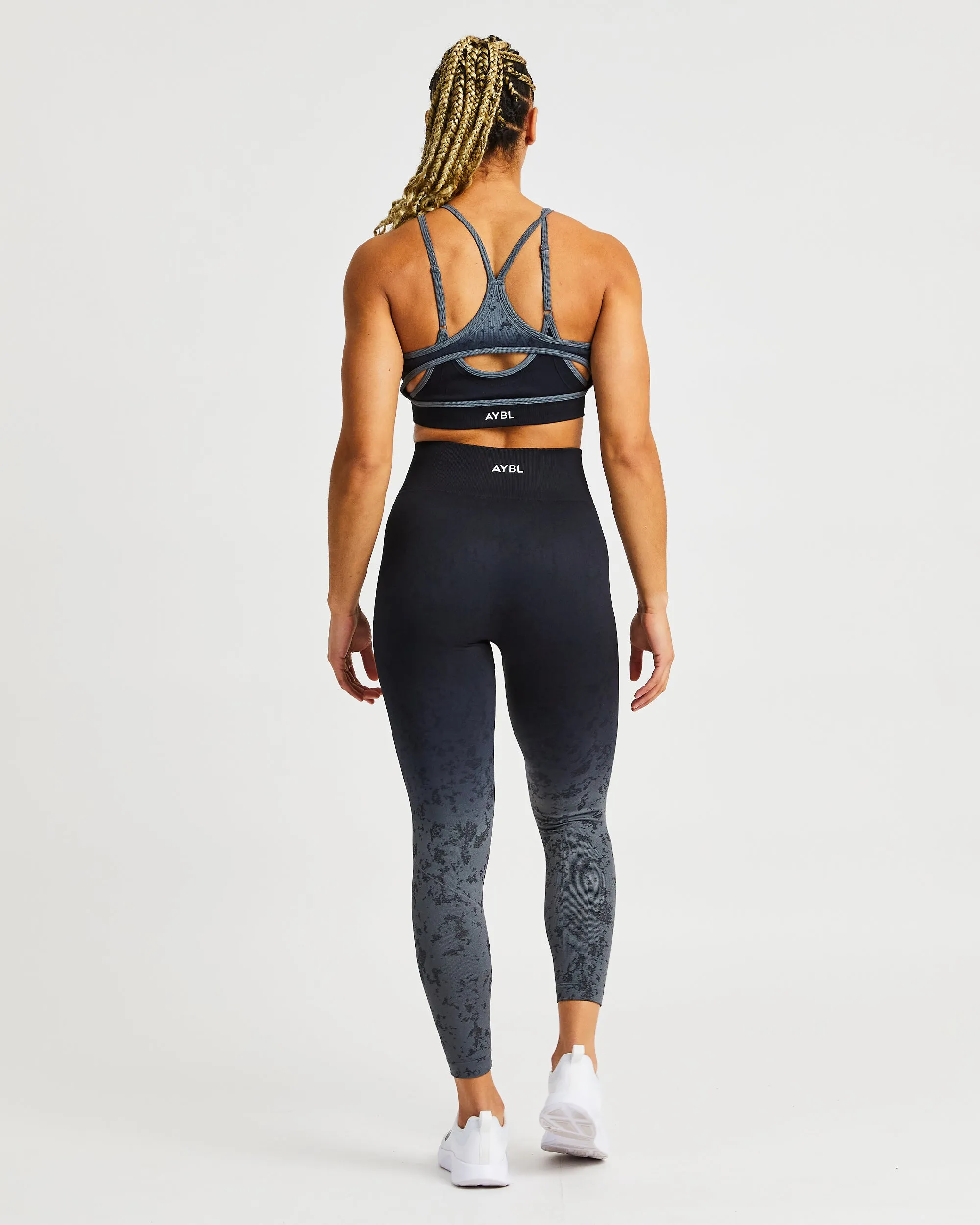 Flare Seamless Leggings - Black sold by AYBL product image thumbnail 4