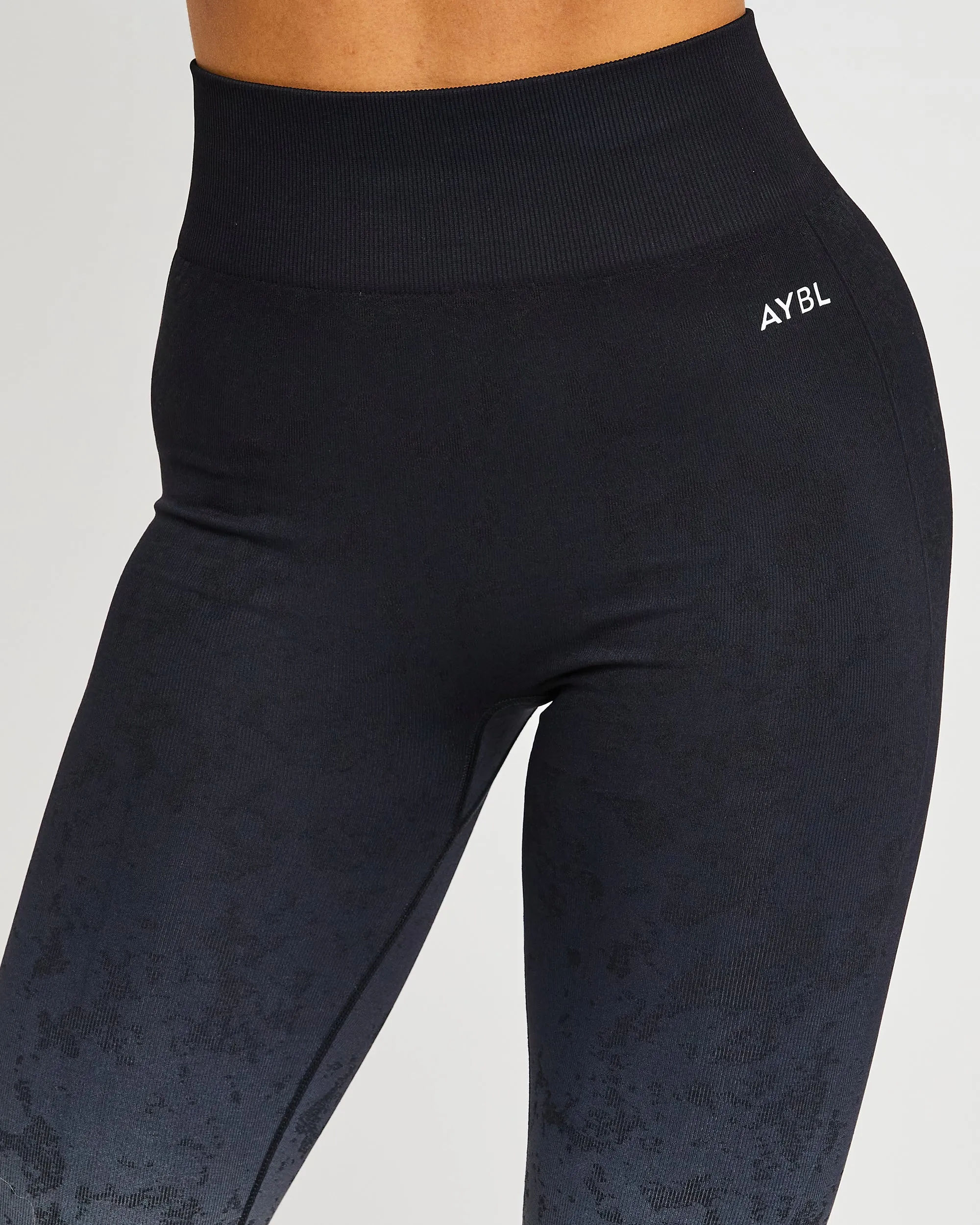Flare Seamless Leggings - Black sold by AYBL product image thumbnail 5