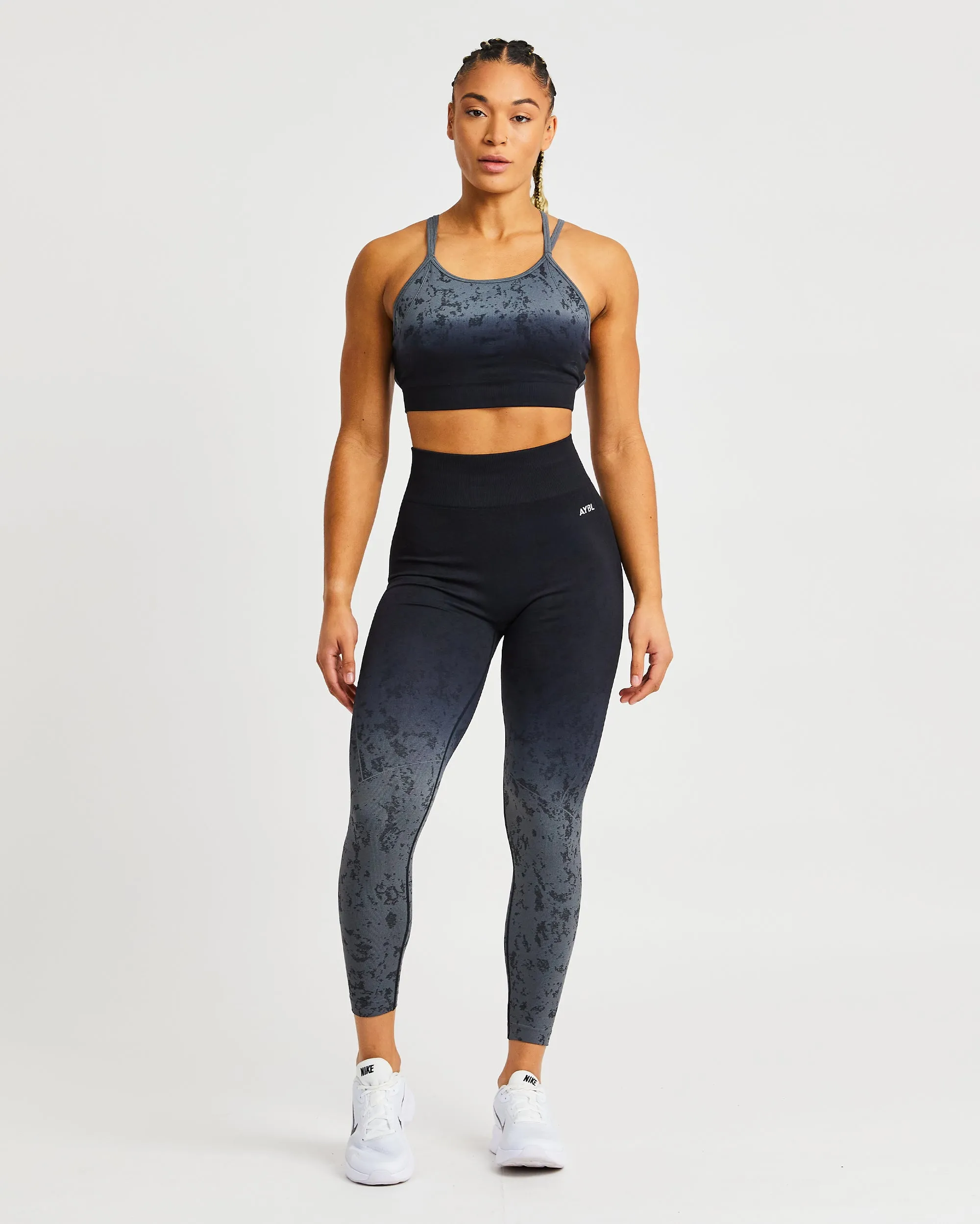 Flare Seamless Leggings - Black sold by AYBL product image thumbnail 3