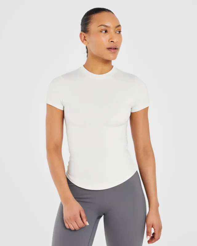 Sculpt T Shirt - Marshmallow sold by AYBL