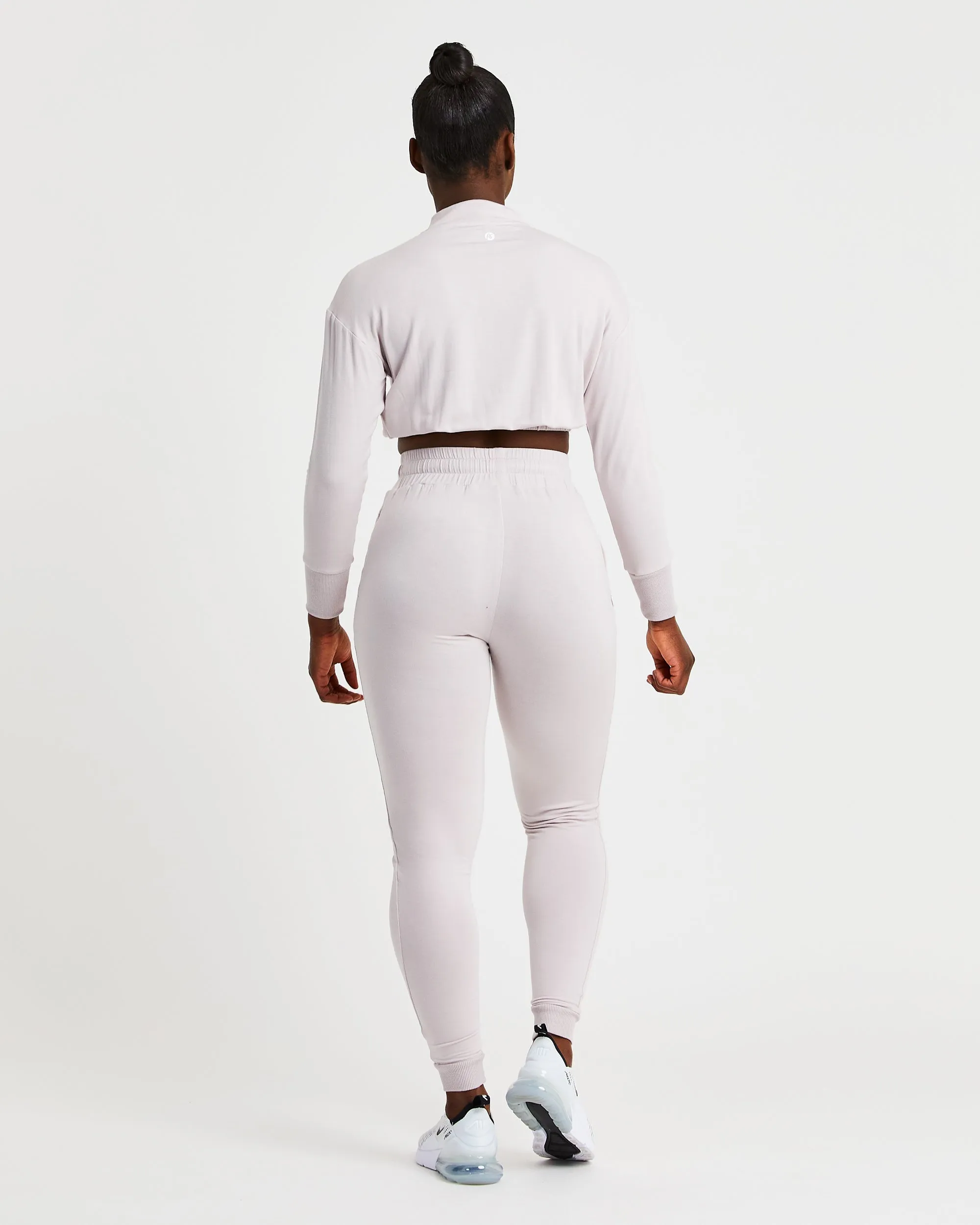 Studio 1/2 Zip Pullover - Sand Grey sold by AYBL product image thumbnail 4