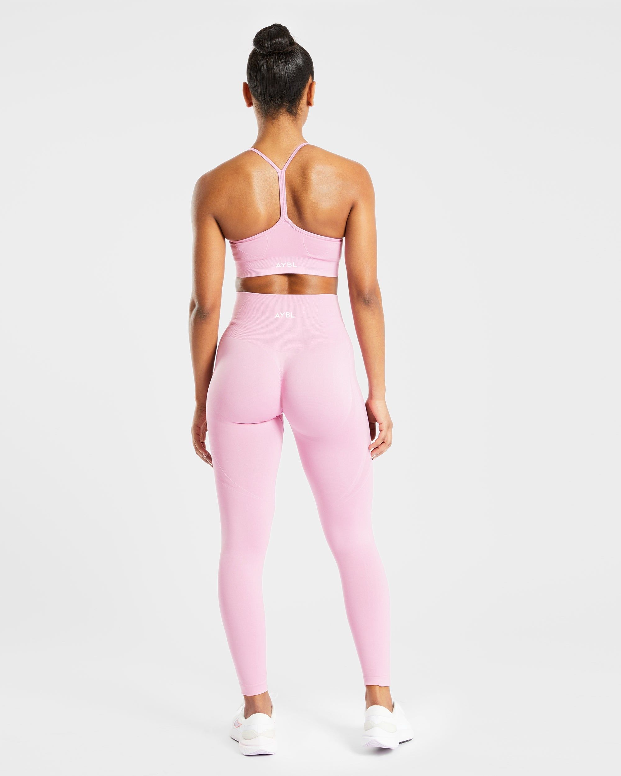 Empower Seamless Sports Bra - Baby Pink sold by AYBL product image thumbnail 4