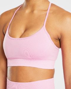 Empower Seamless Sports Bra - Baby Pink sold by AYBL