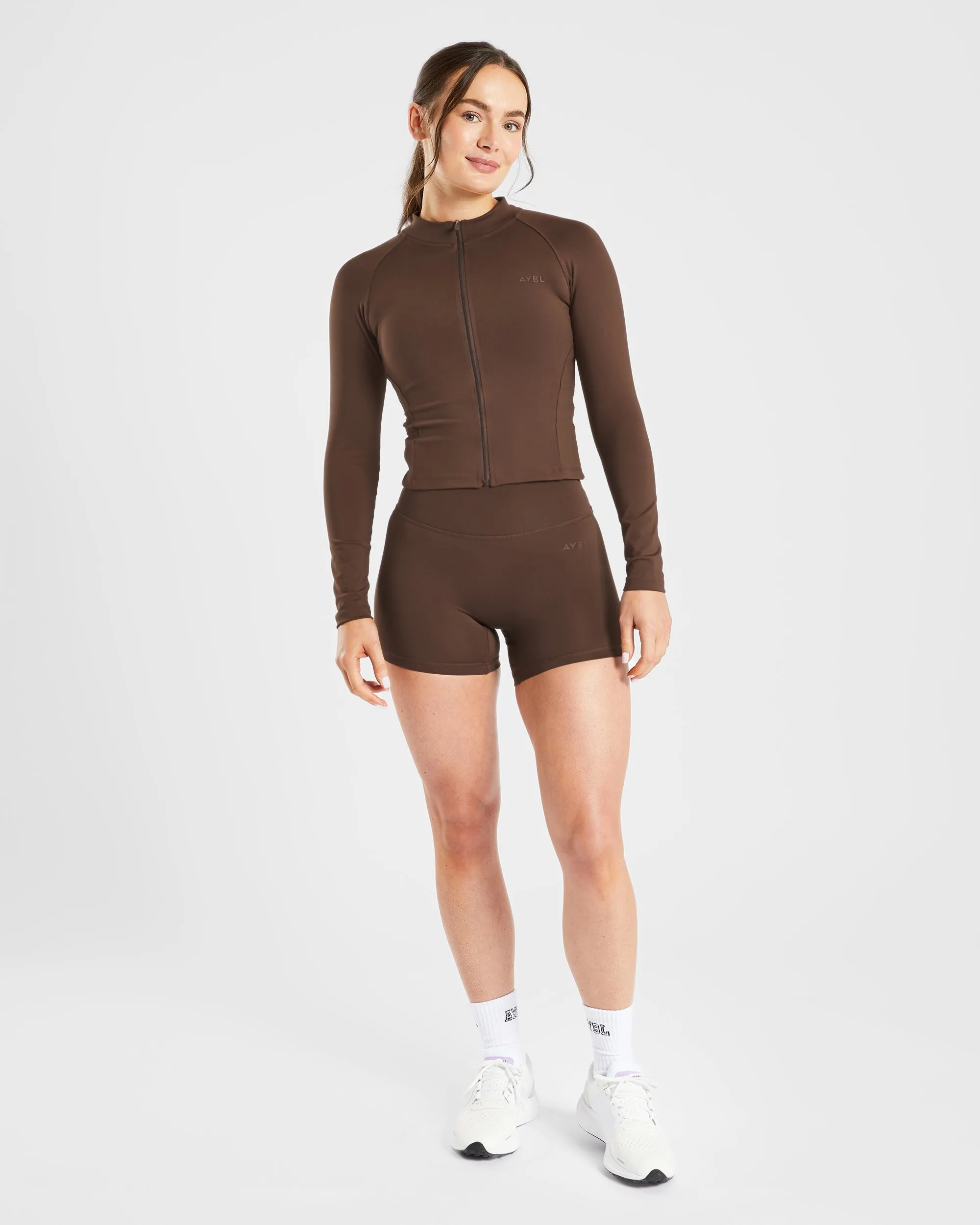 Staple Zip Jacket - Brown sold by AYBL product image thumbnail 3