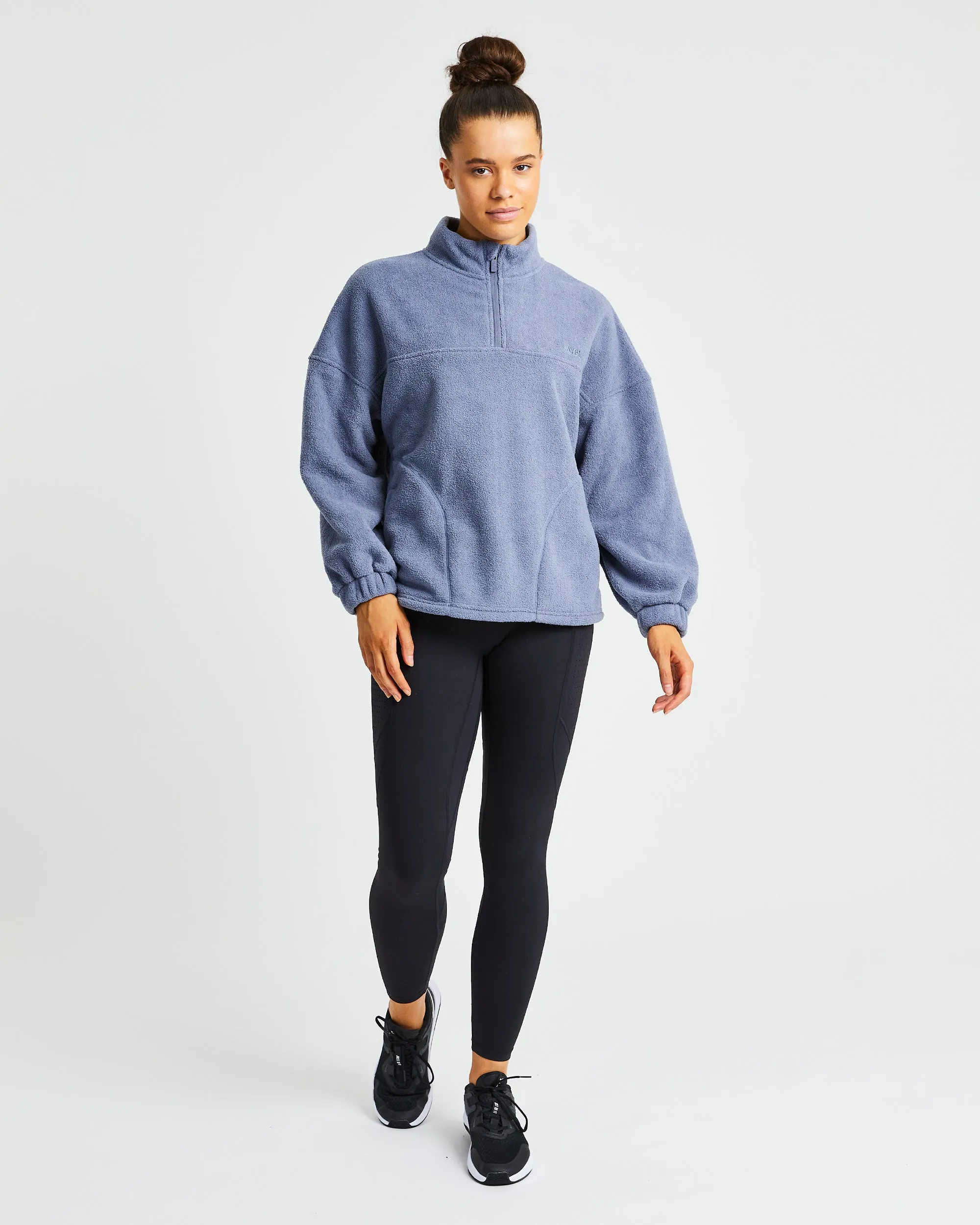 Effortless Oversized Fleece - Stone Blue sold by AYBL product image thumbnail 3