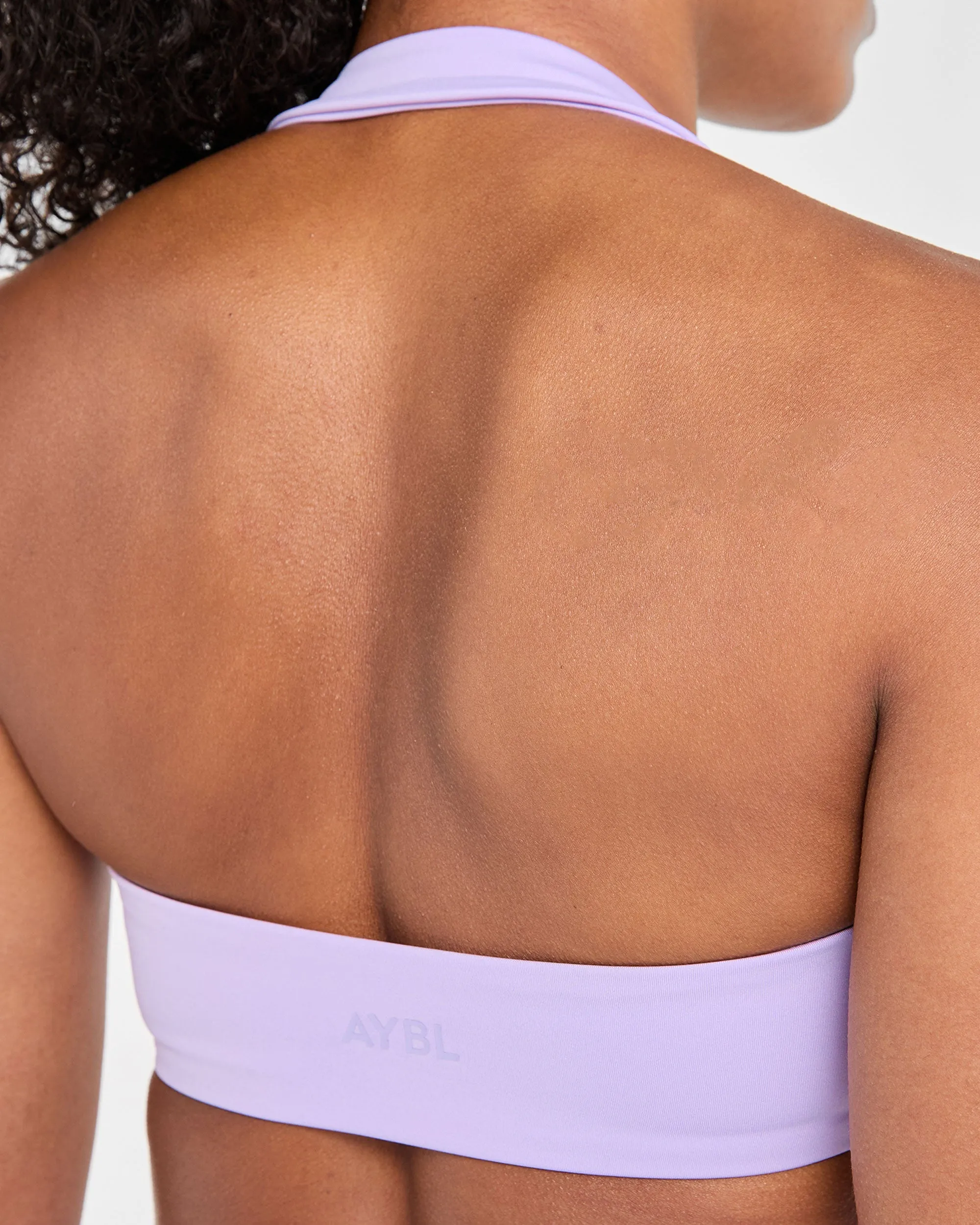Essential Halterneck Sports Bra - Pastel Purple sold by AYBL product image thumbnail 5