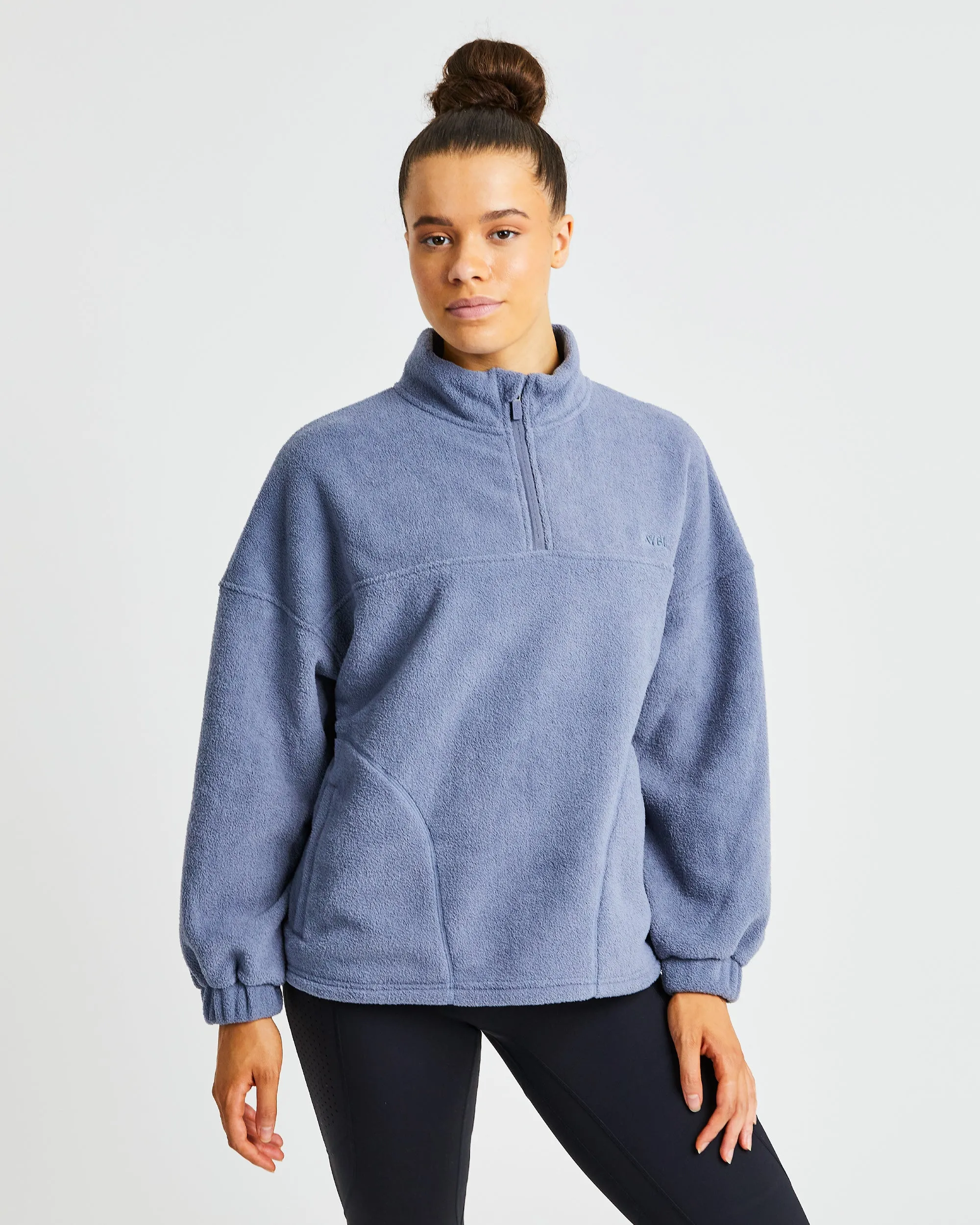 Effortless Oversized Fleece - Stone Blue sold by AYBL