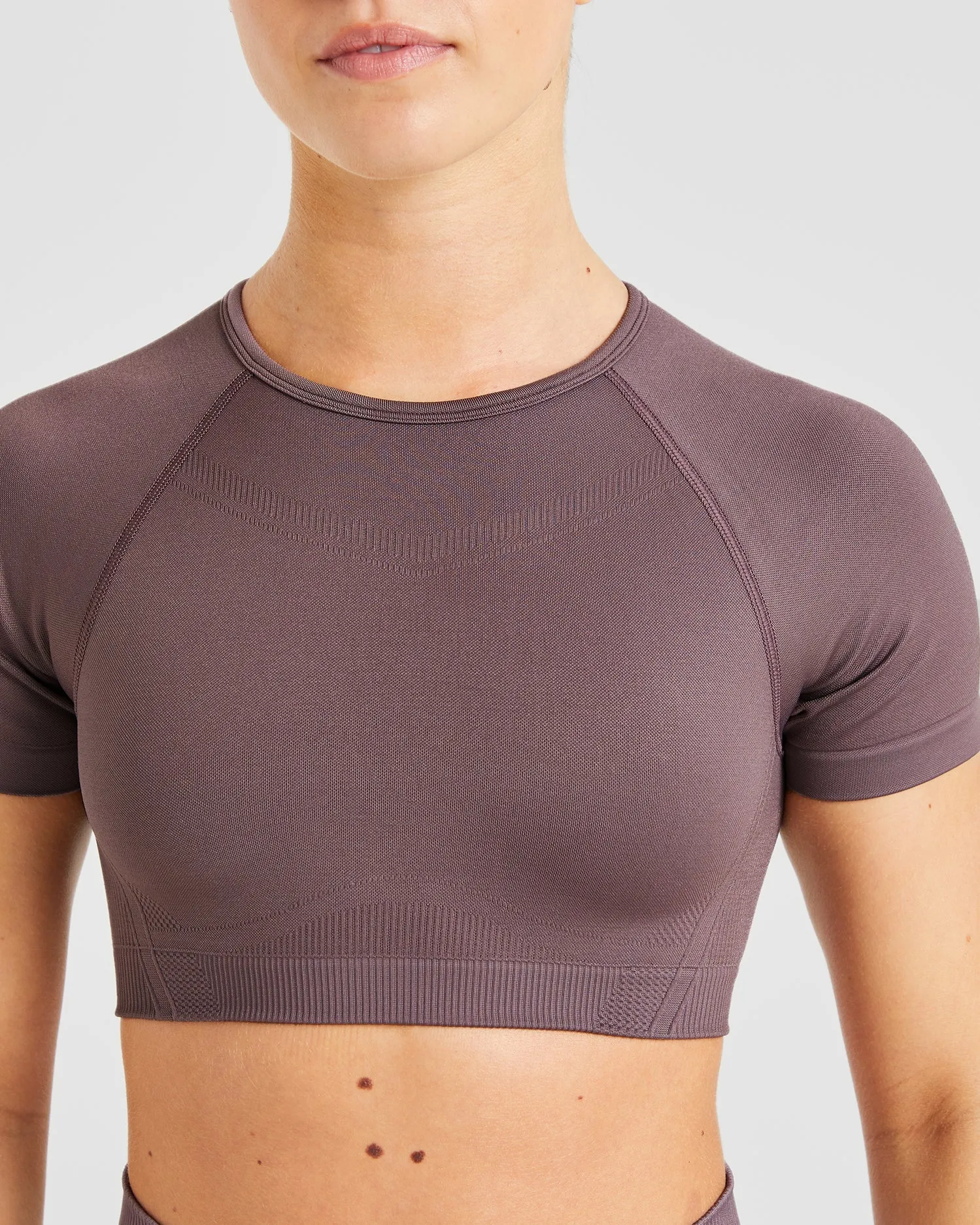 Balance V3 Seamless Crop Top - Coffee Bean sold by AYBL product image thumbnail 5