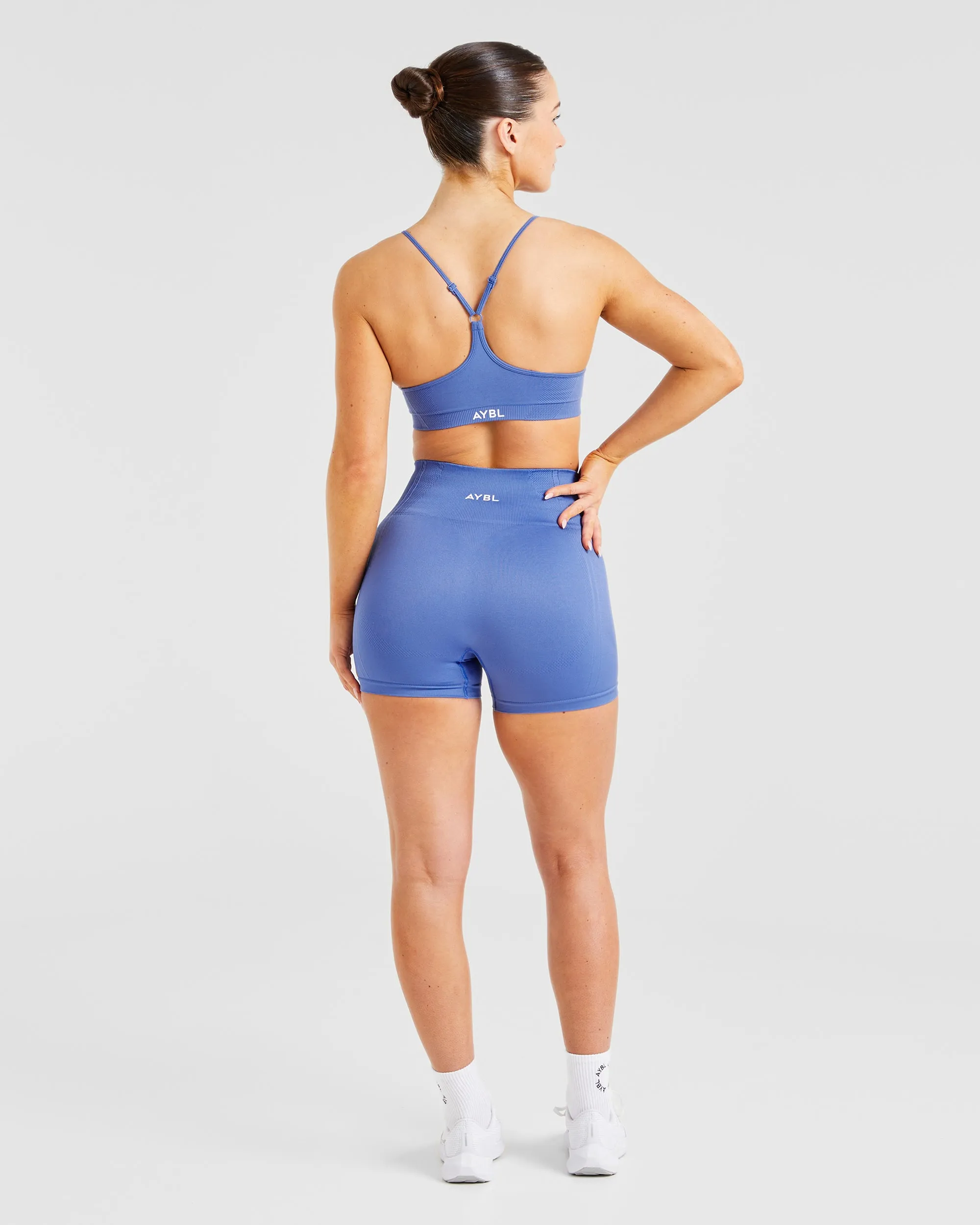 Balance V3 Seamless Strappy Sports Bra - Bright Cobalt sold by AYBL product image thumbnail 4