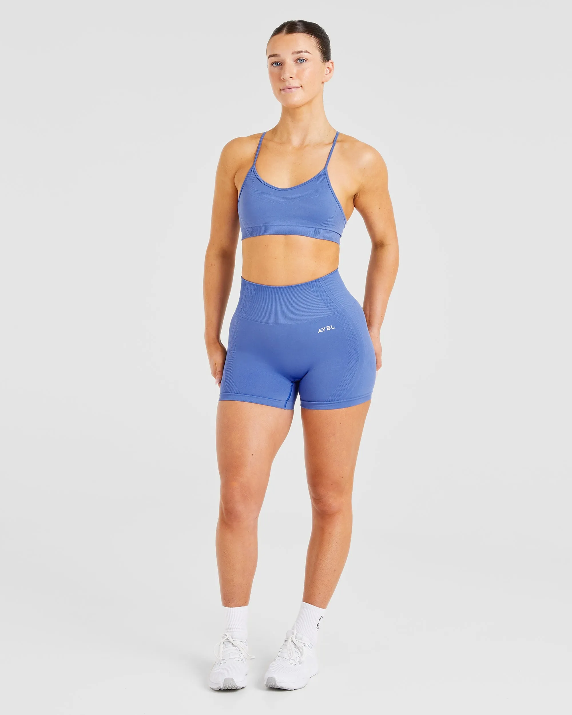 Balance V3 Seamless Strappy Sports Bra - Bright Cobalt sold by AYBL product image thumbnail 3