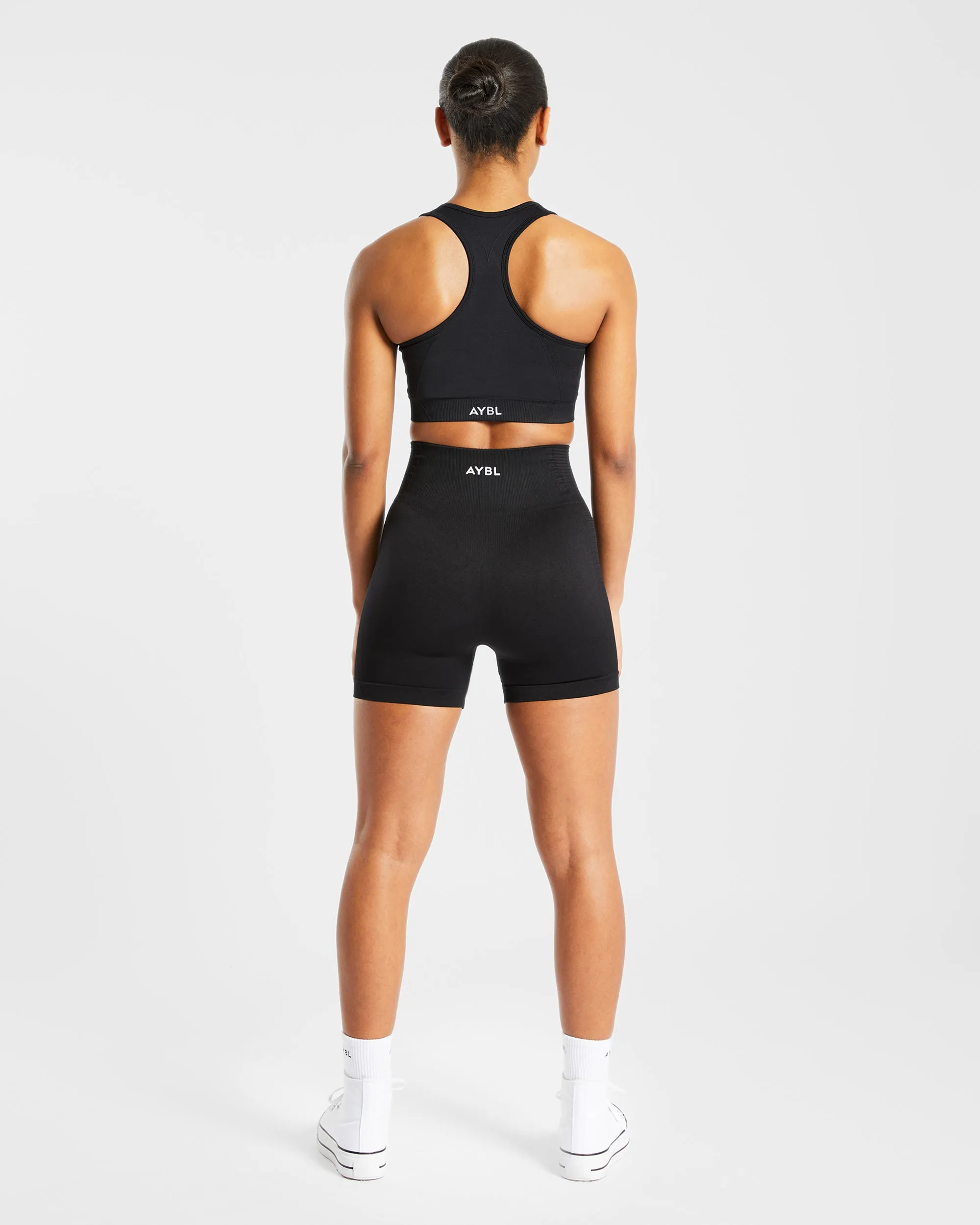 Balance V2 Seamless Shorts - Black sold by AYBL product image thumbnail 4