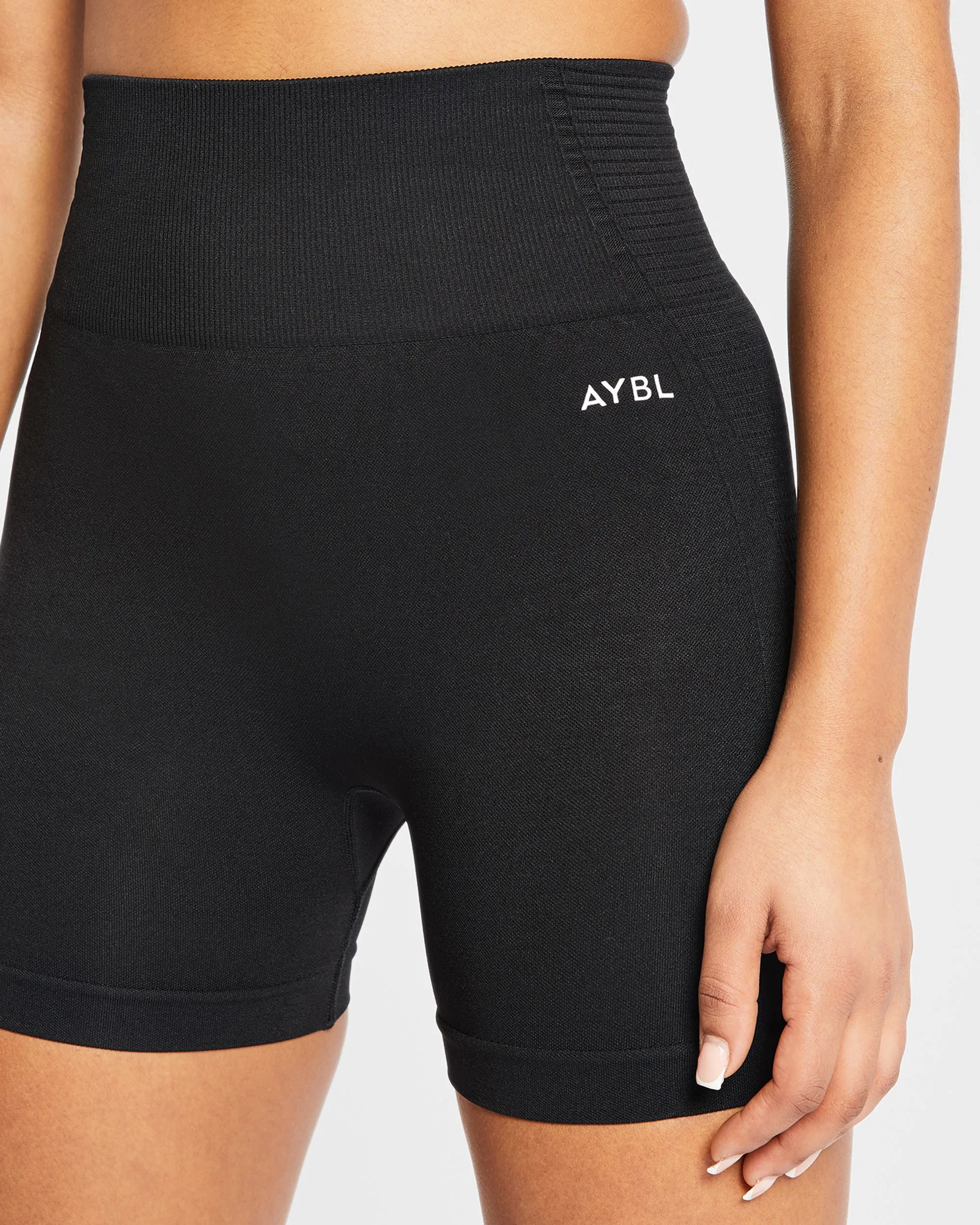 Balance V2 Seamless Shorts - Black sold by AYBL product image thumbnail 5