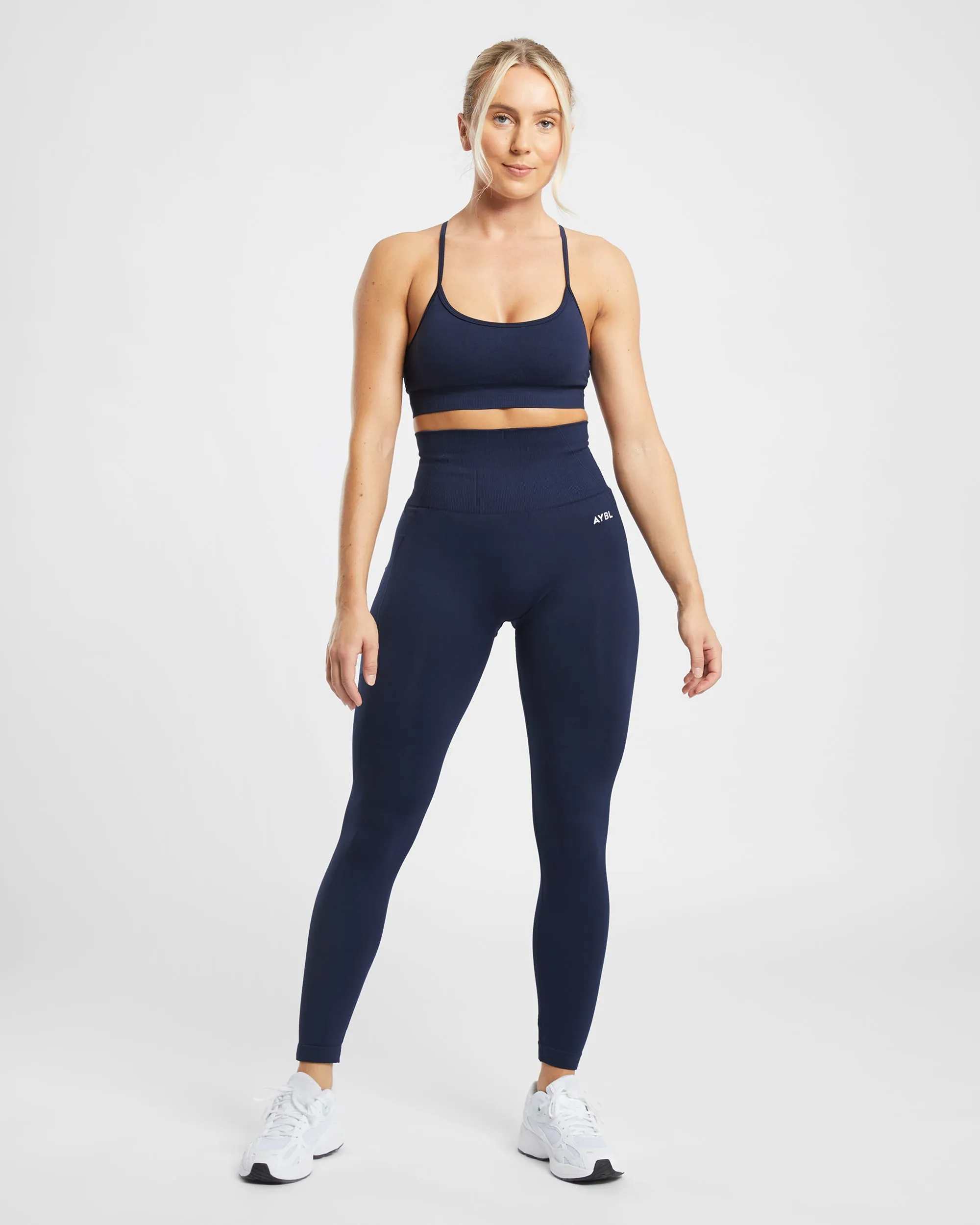 Empower Seamless Leggings - Navy sold by AYBL product image thumbnail 3