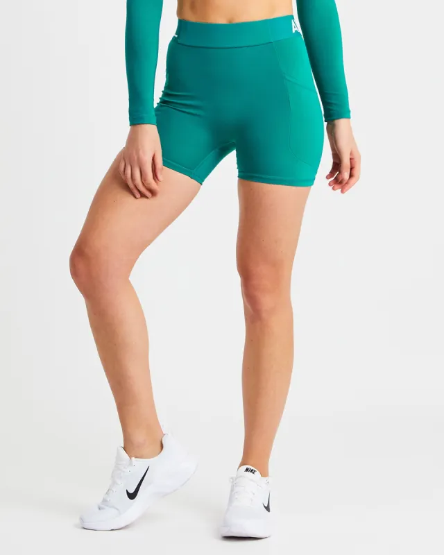 Training Shorts - Teal sold by AYBL
