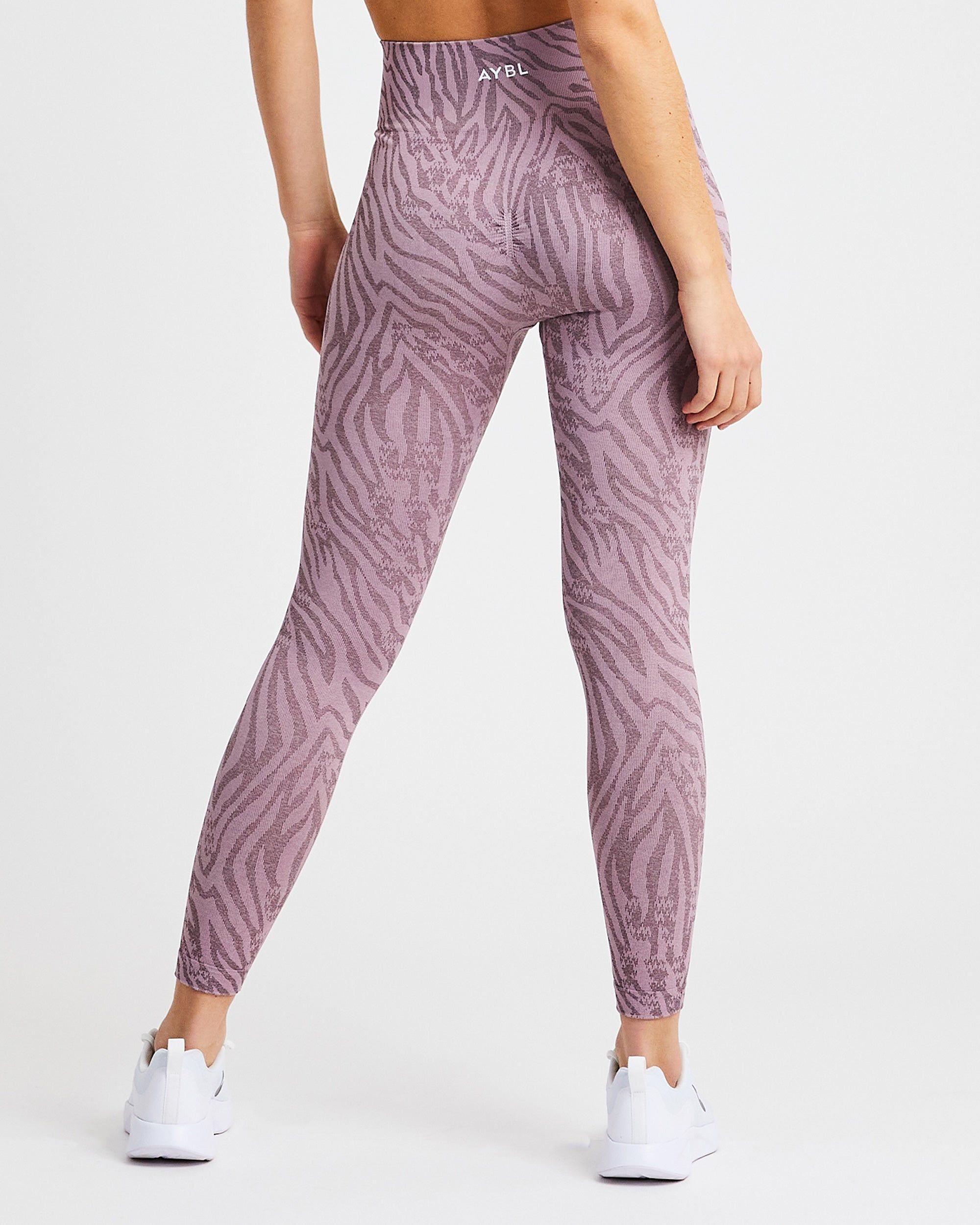 Evolve Animal Seamless Leggings - Mauve Lilac sold by AYBL product image thumbnail 2