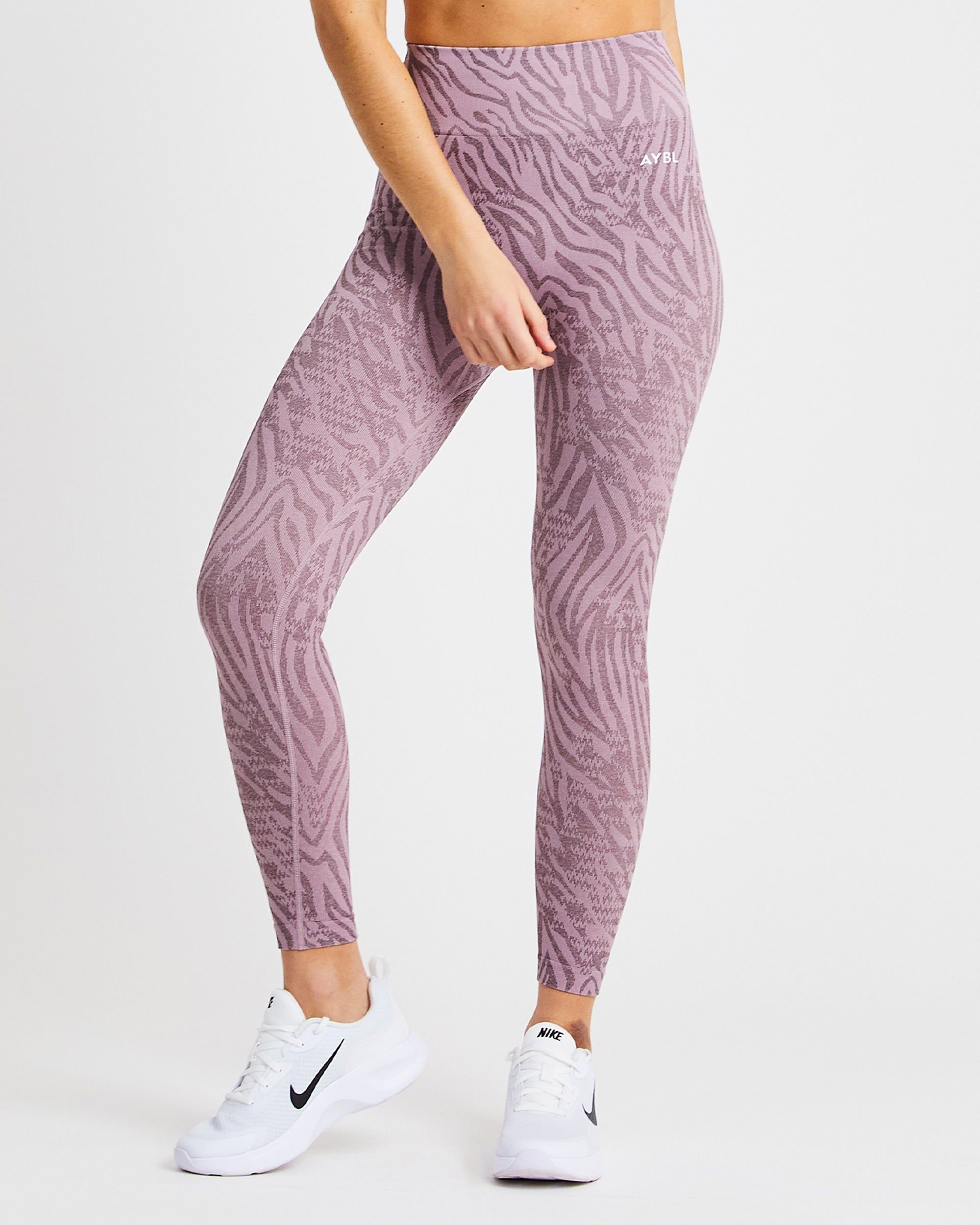 Evolve Animal Seamless Leggings - Mauve Lilac sold by AYBL
