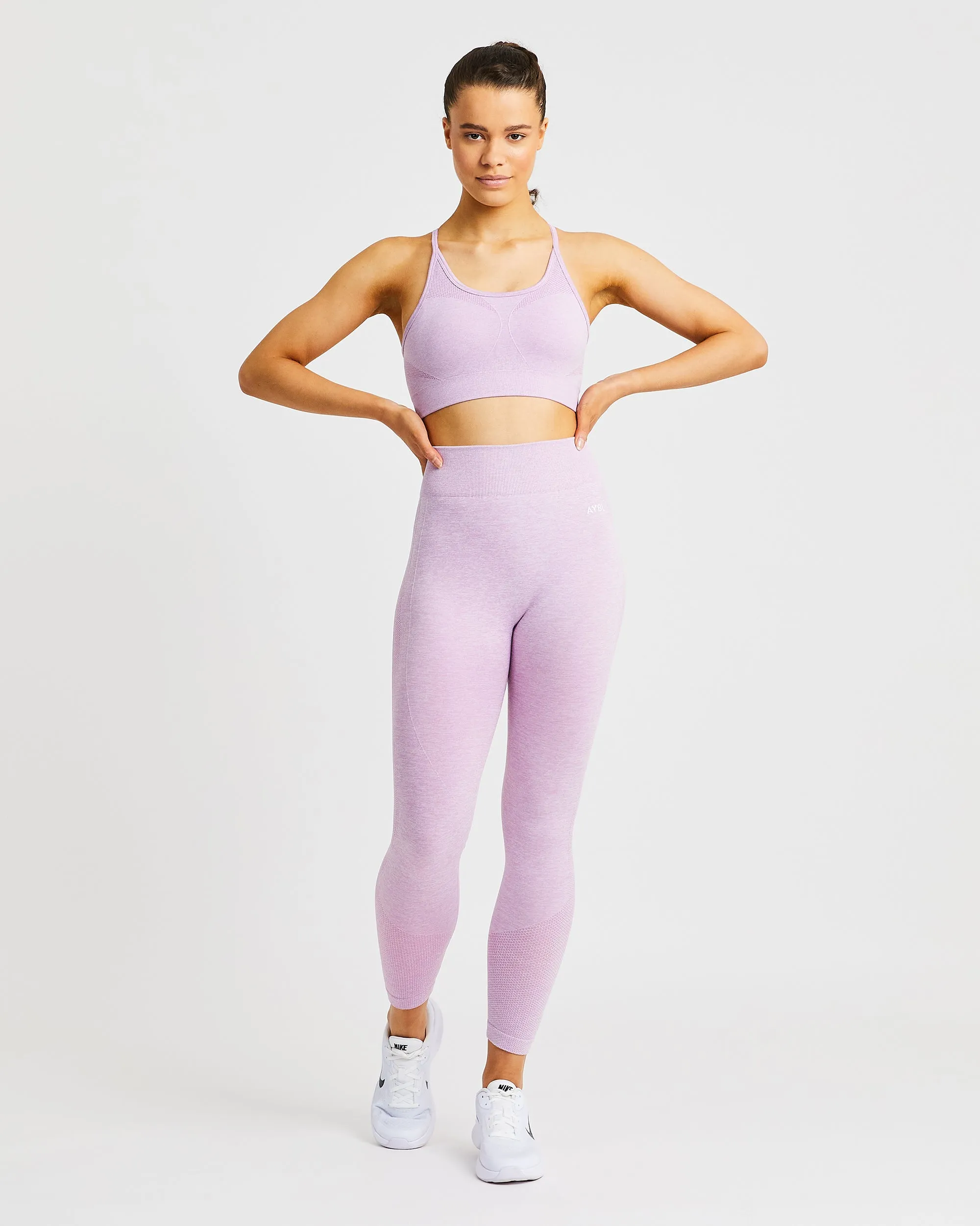 Motion Seamless Leggings - Pink sold by AYBL product image thumbnail 3