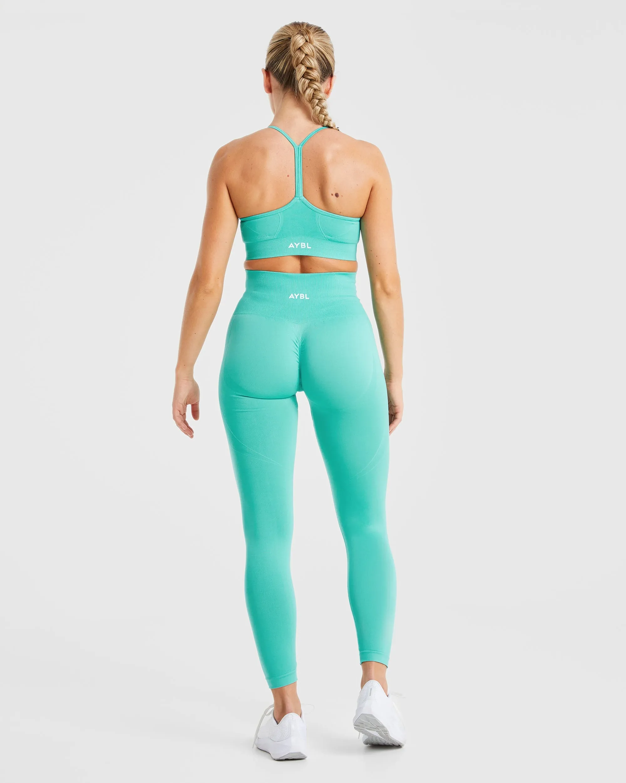 Empower Seamless Leggings - Jade Green sold by AYBL product image thumbnail 4