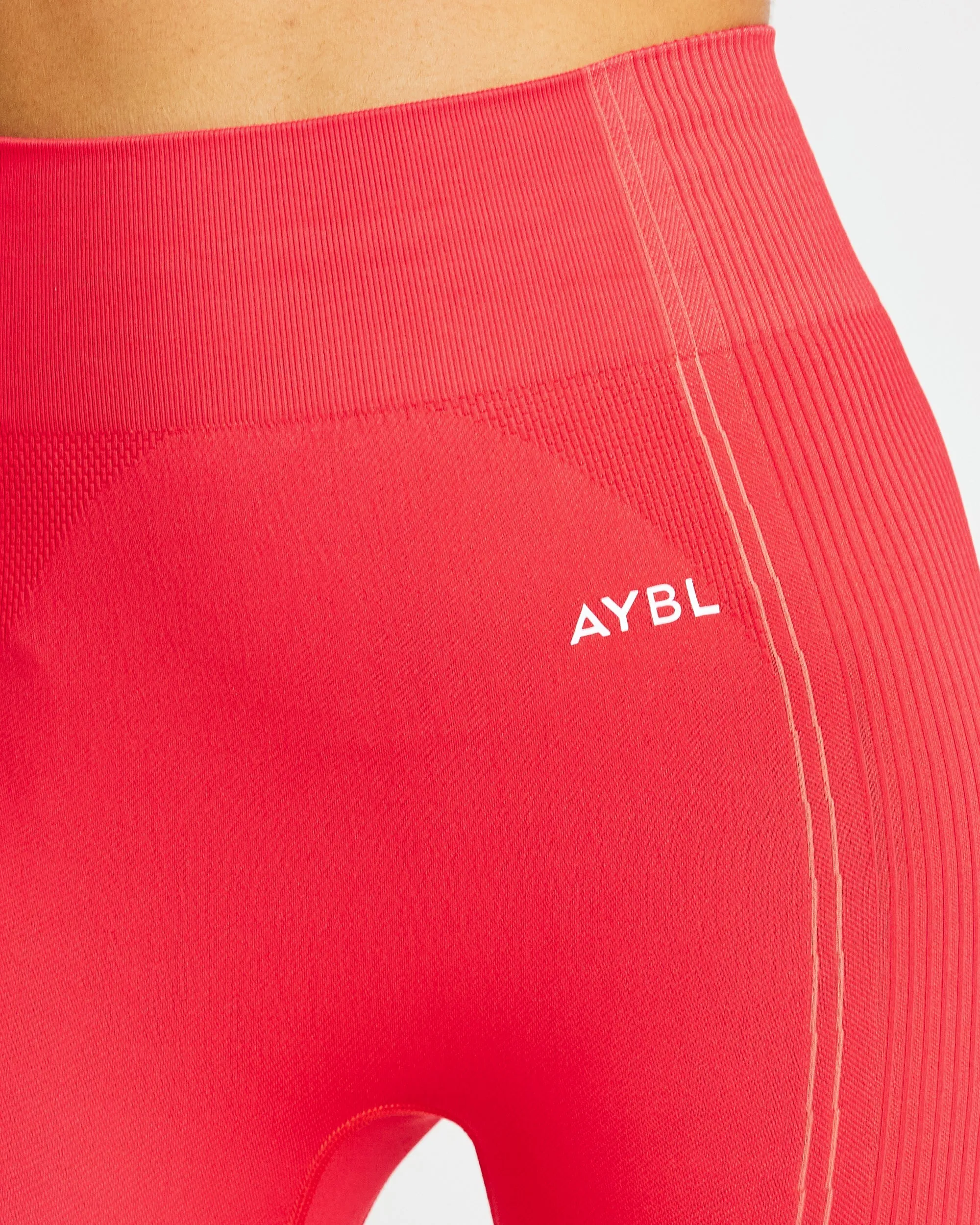 Reflex Seamless Leggings - Red sold by AYBL product image thumbnail 5