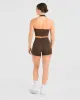 Staple Halterneck Crop Top - Brown sold by AYBL