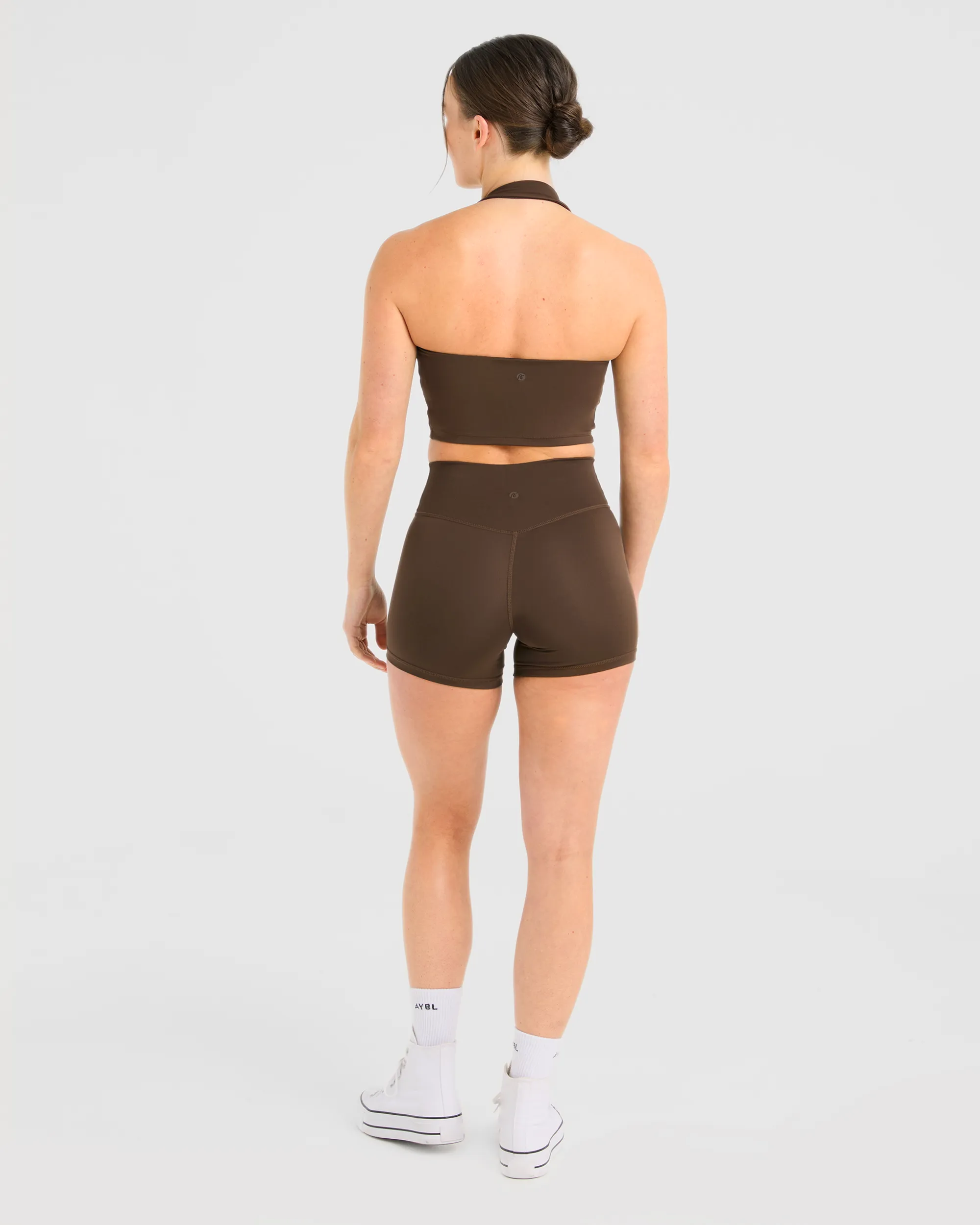 Staple Halterneck Crop Top - Brown sold by AYBL product image thumbnail 4