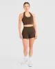 Staple Halterneck Crop Top - Brown sold by AYBL