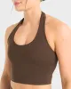 Staple Halterneck Crop Top - Brown sold by AYBL